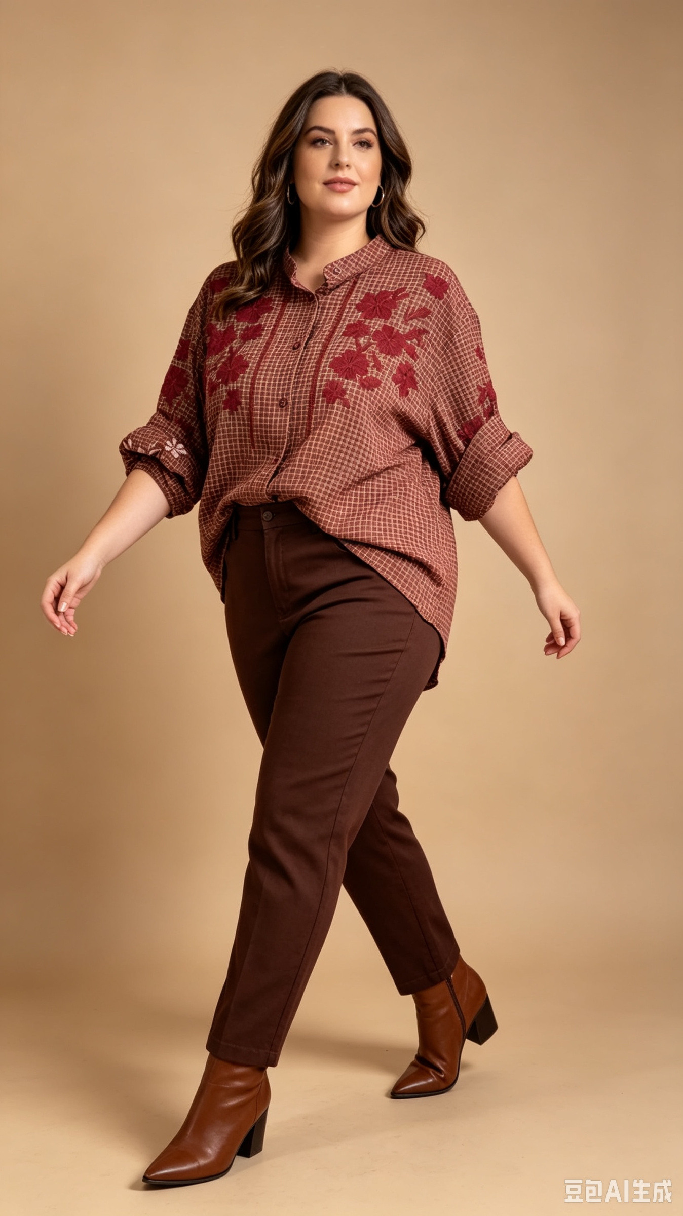 Mayorista MINA ROSA Grande Taille - Camisa