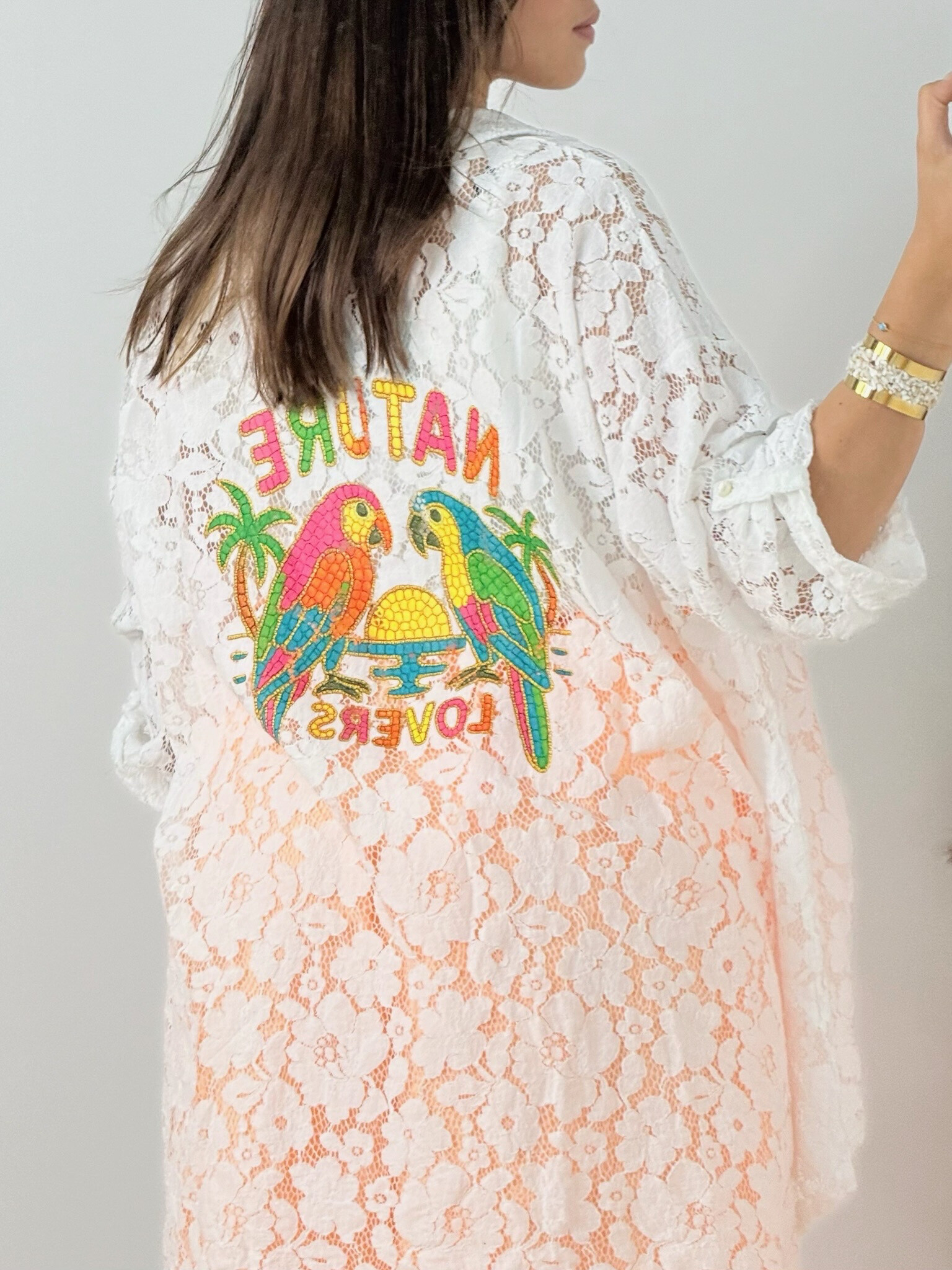 Mayorista MINA ROSA Grande Taille - camisa