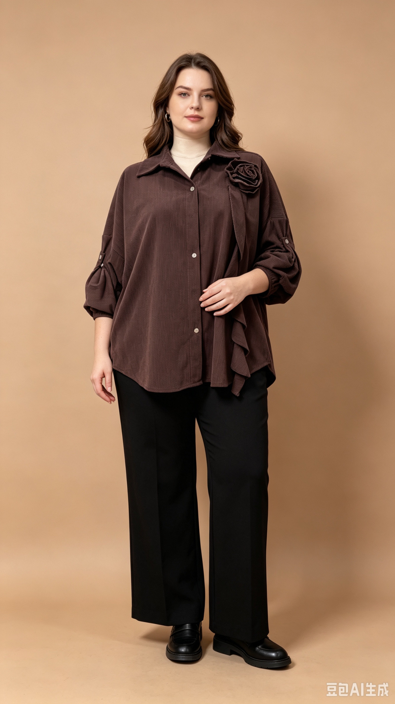 Mayorista MINA ROSA Grande Taille - Camisa