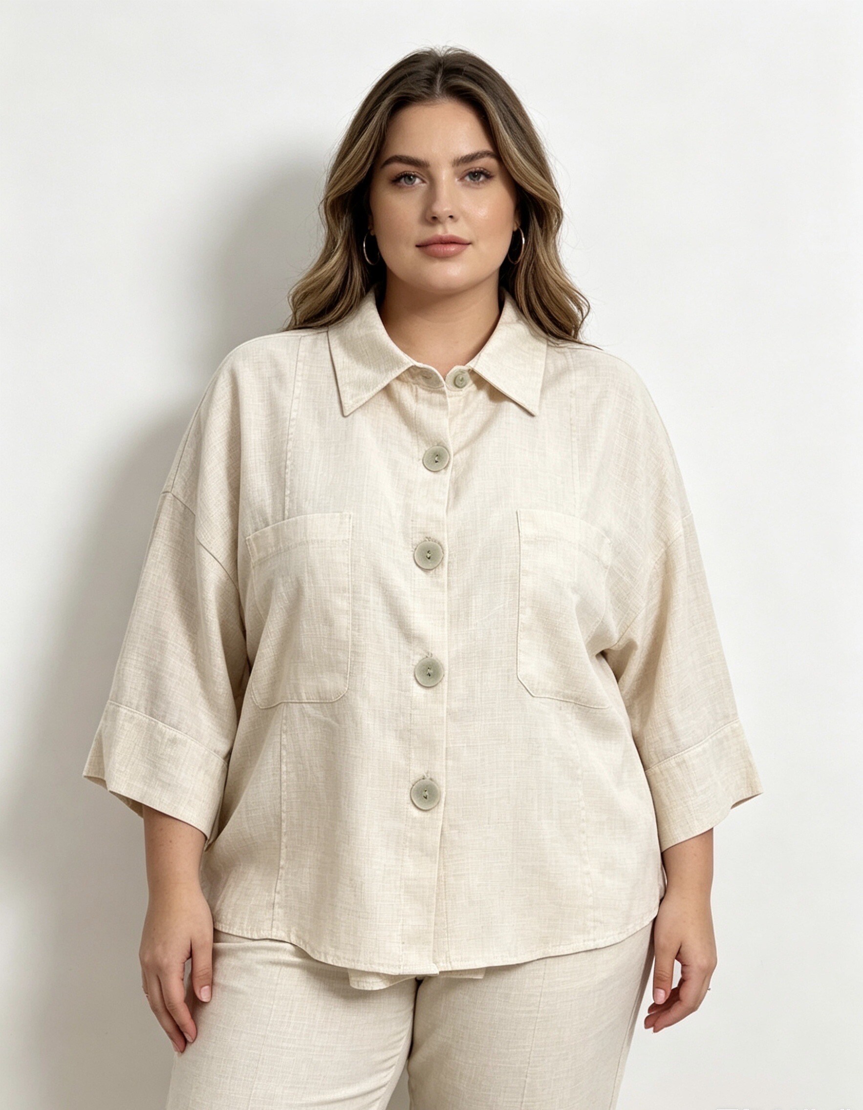 Mayorista MINA ROSA Grande Taille - Camisa