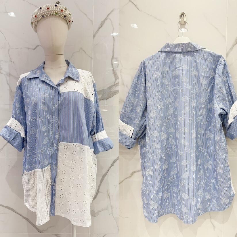 Mayorista MINA ROSA Grande Taille - CAMISA