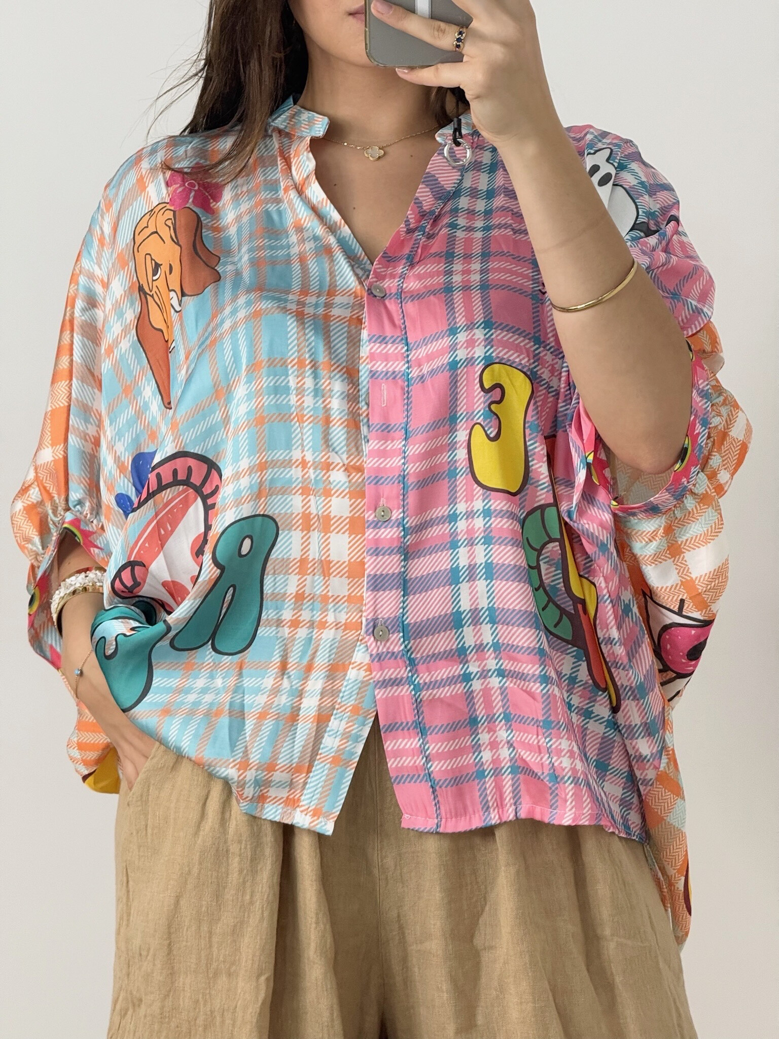Mayorista MINA ROSA Grande Taille - camisa