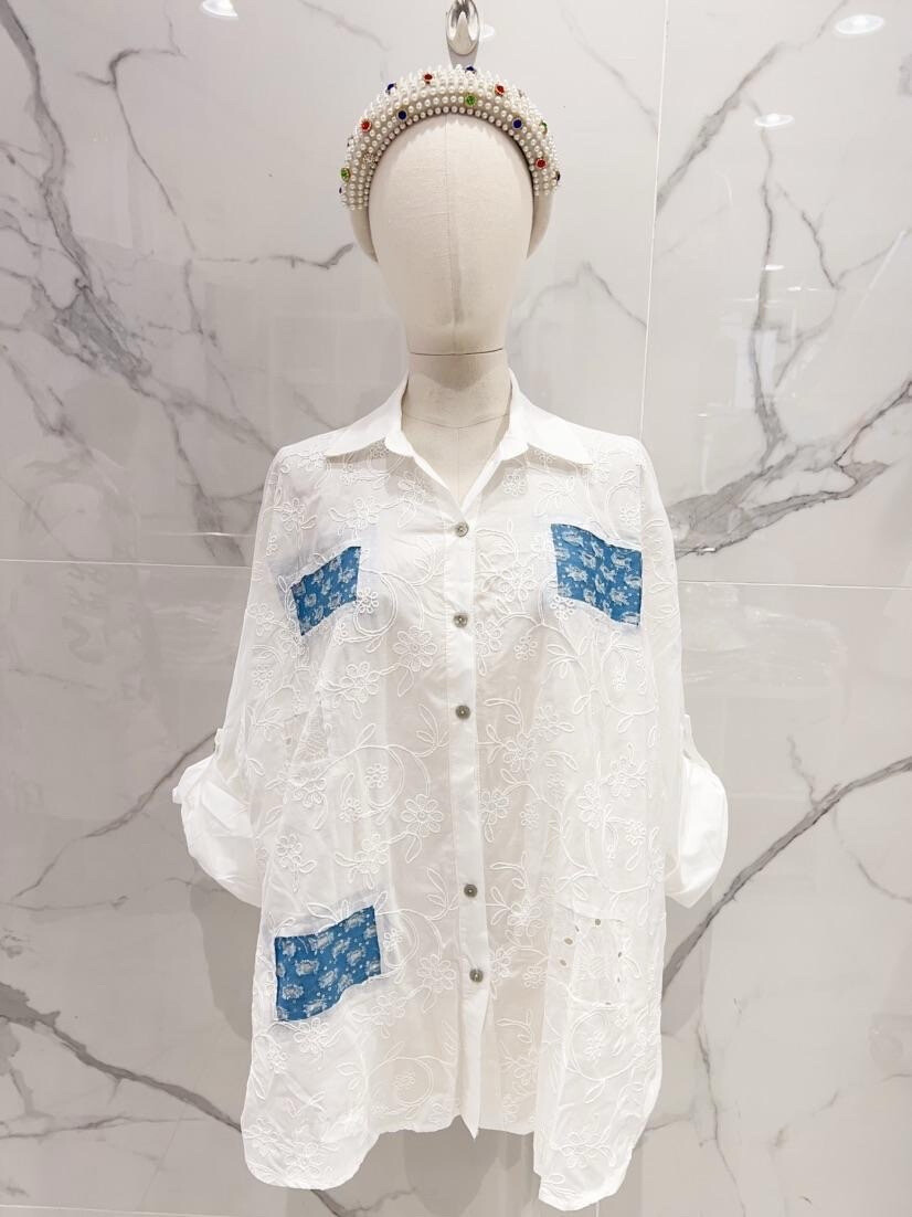 Wholesaler MINA ROSA Grande Taille - shirt