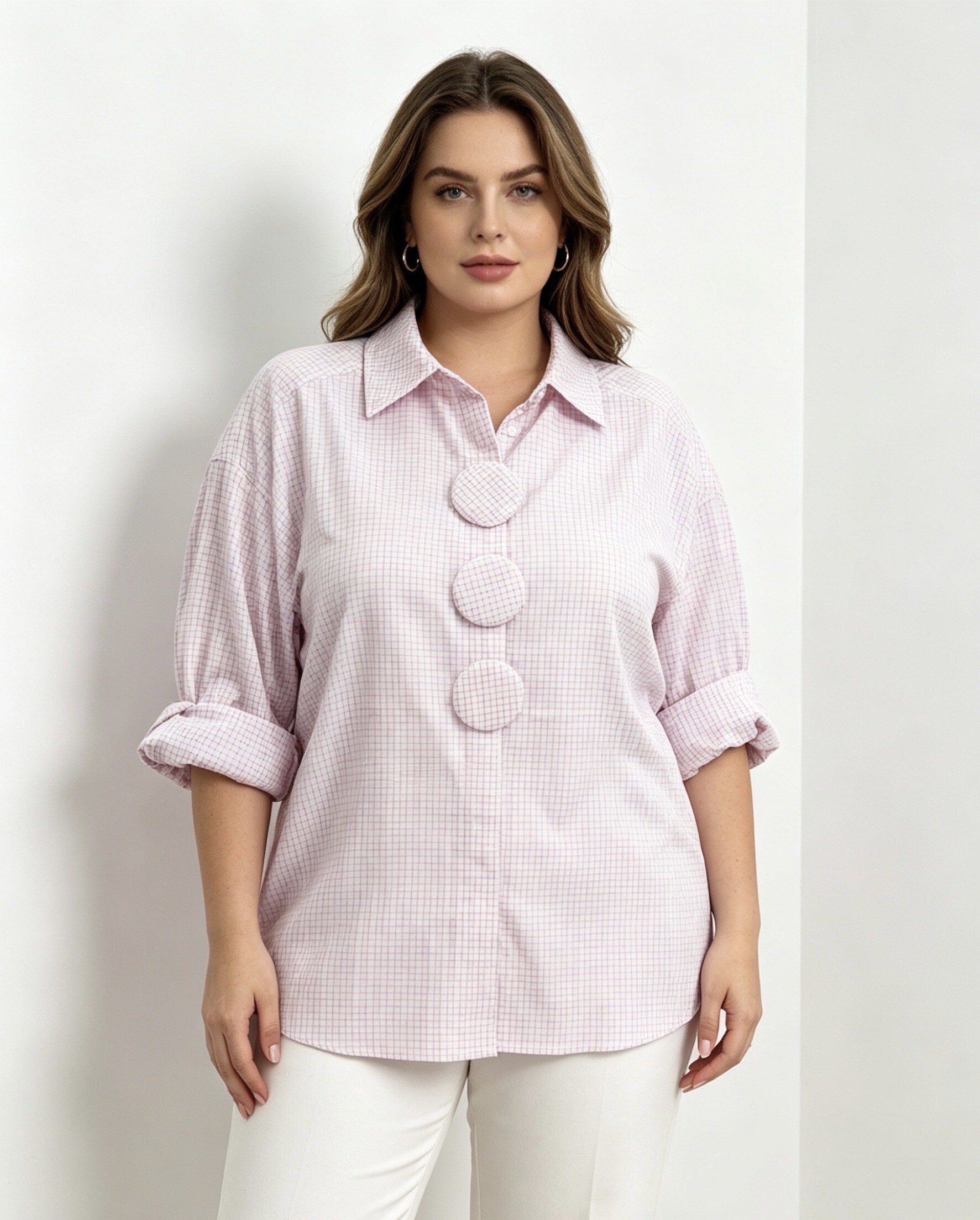 Mayorista MINA ROSA Grande Taille - Camisa