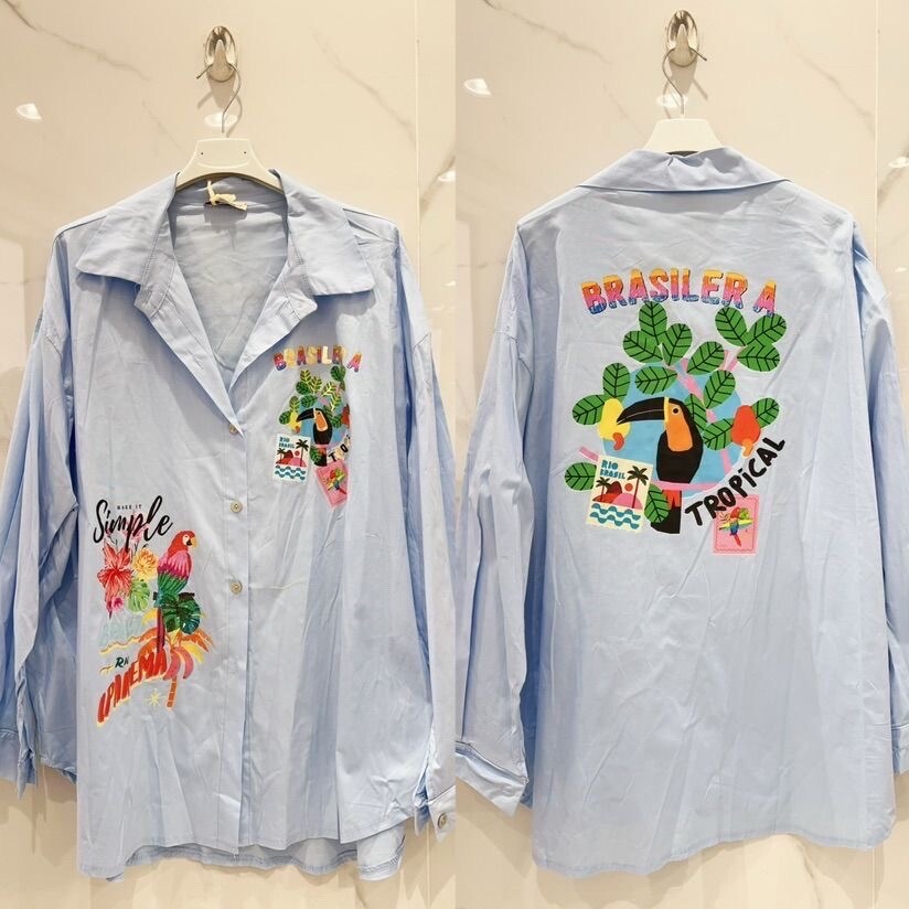 Mayorista MINA ROSA Grande Taille - Camisa