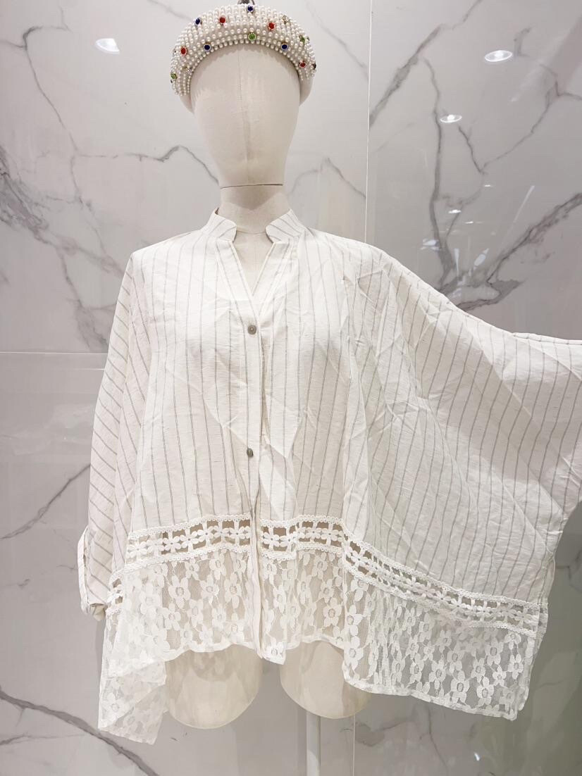Mayorista MINA ROSA Grande Taille - camisa de rasguño