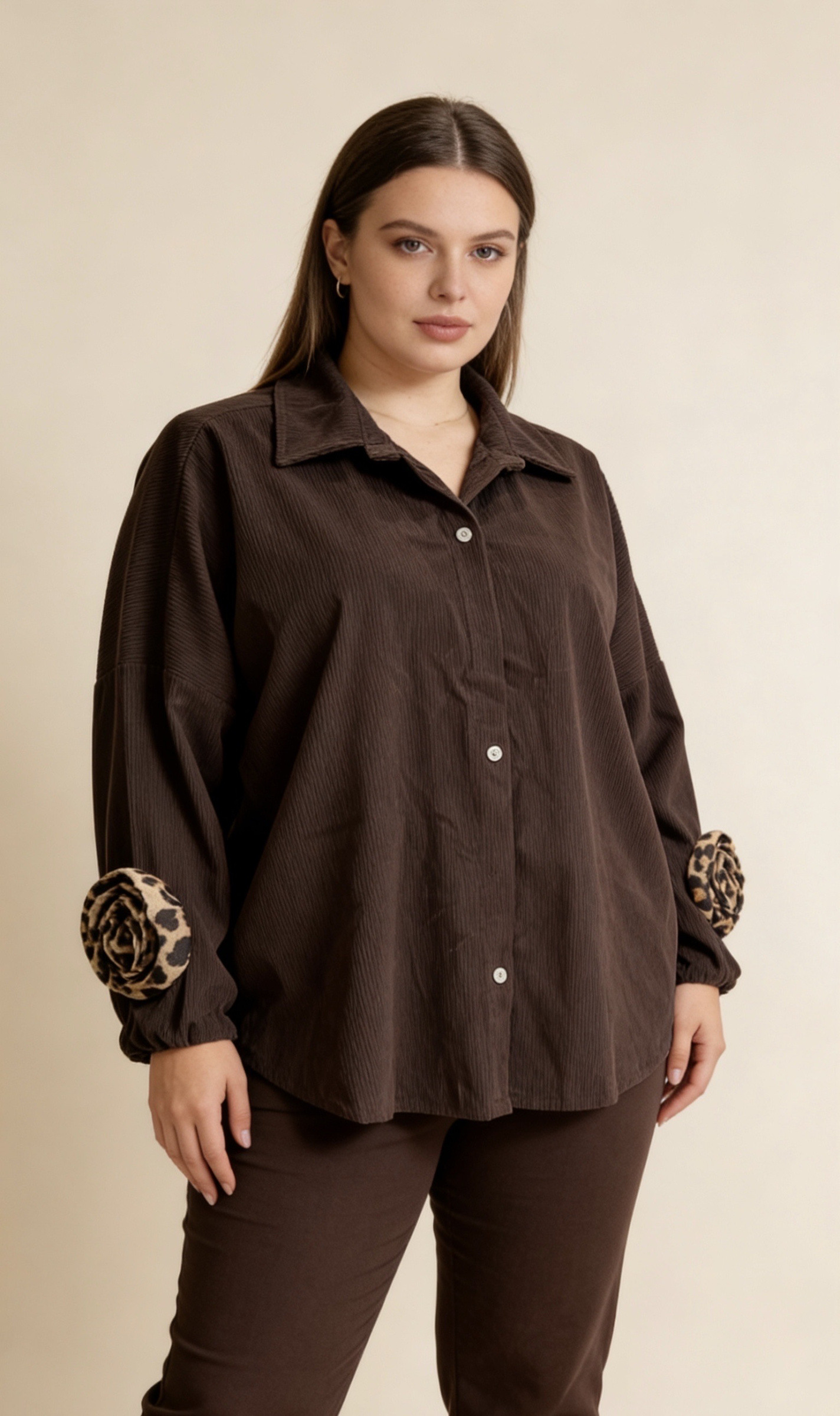 Mayorista MINA ROSA Grande Taille - Camisa
