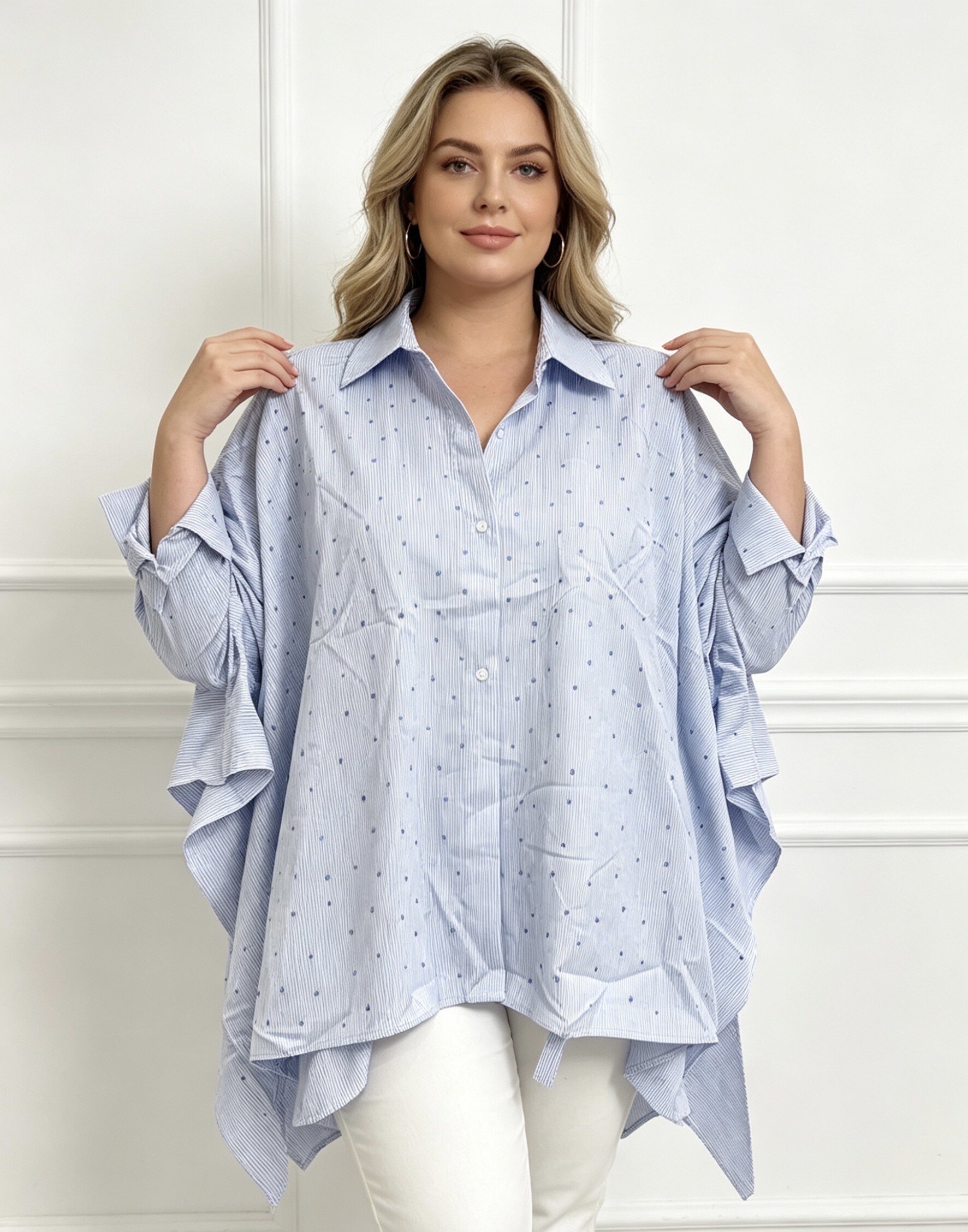 Mayorista MINA ROSA Grande Taille - Camisa