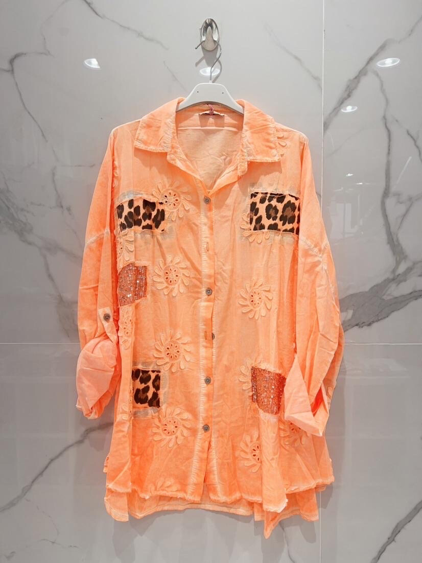 Mayorista MINA ROSA Grande Taille - camisa