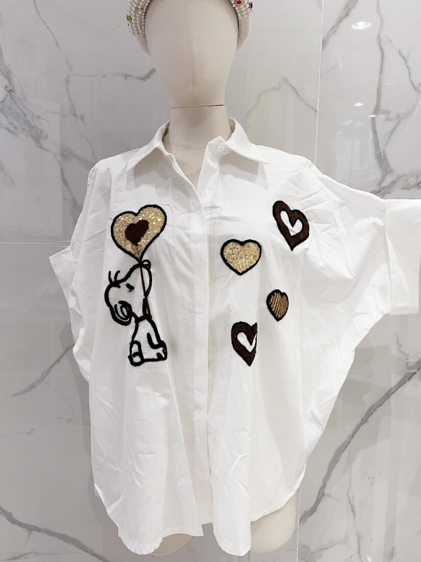 Mayorista MINA ROSA Grande Taille - CAMISA