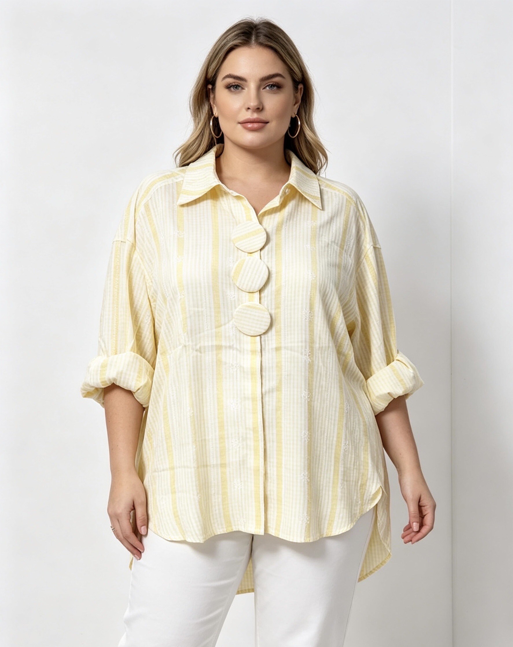 Mayorista MINA ROSA Grande Taille - Camisa