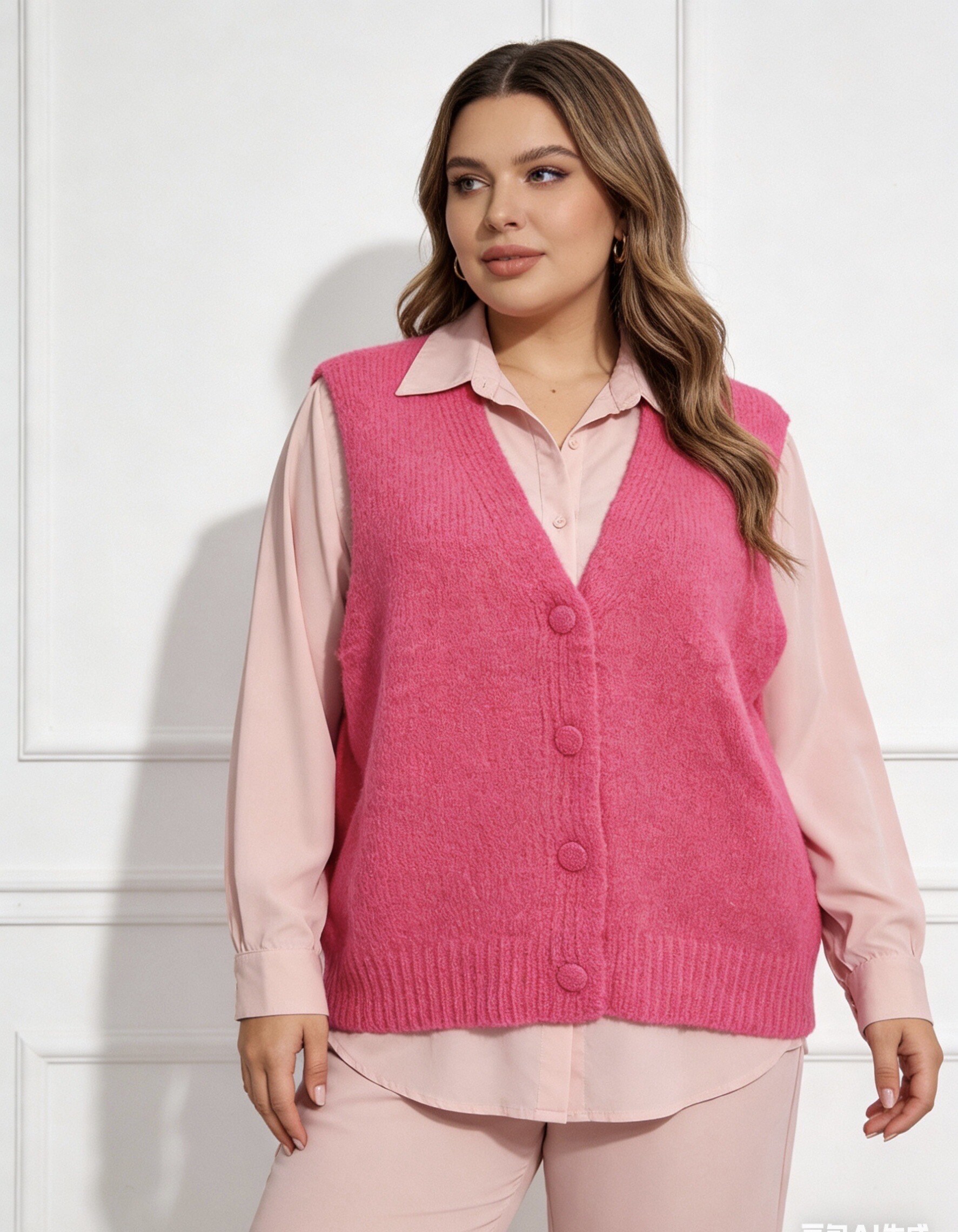 Mayorista MINA ROSA Grande Taille - Chaleco