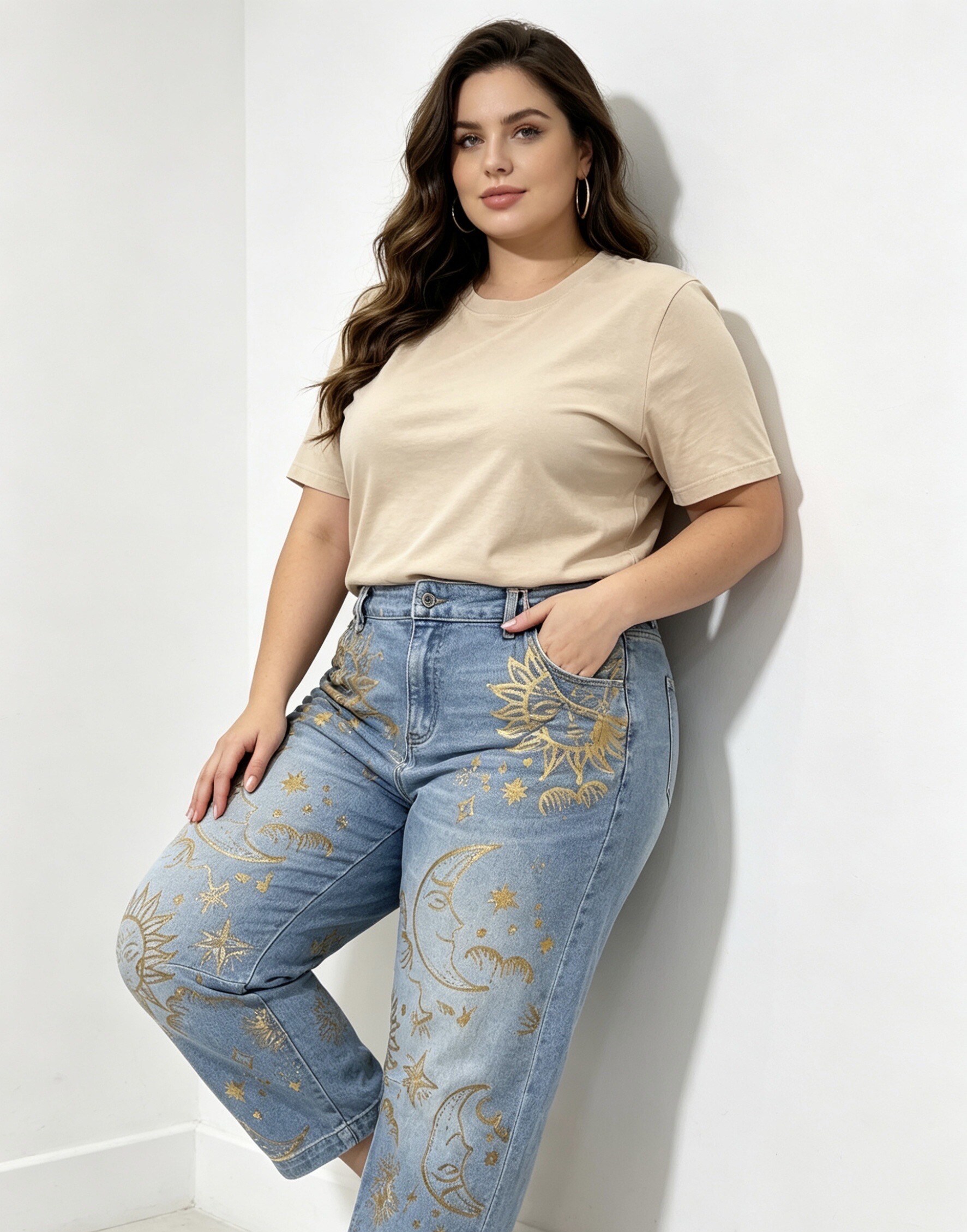 Großhändler MINA ROSA Grande Taille - Jeans