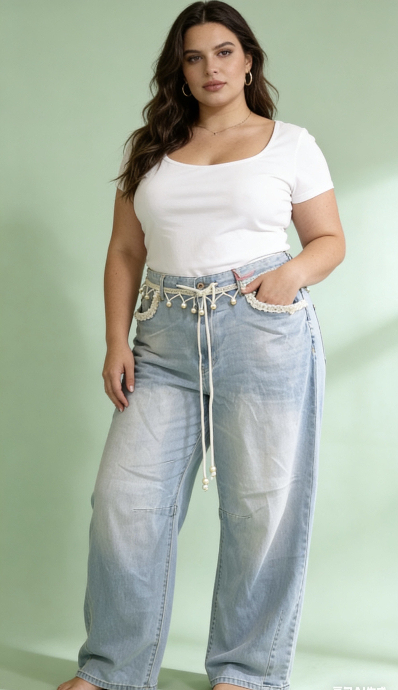 Mayorista MINA ROSA Grande Taille - Vaqueros