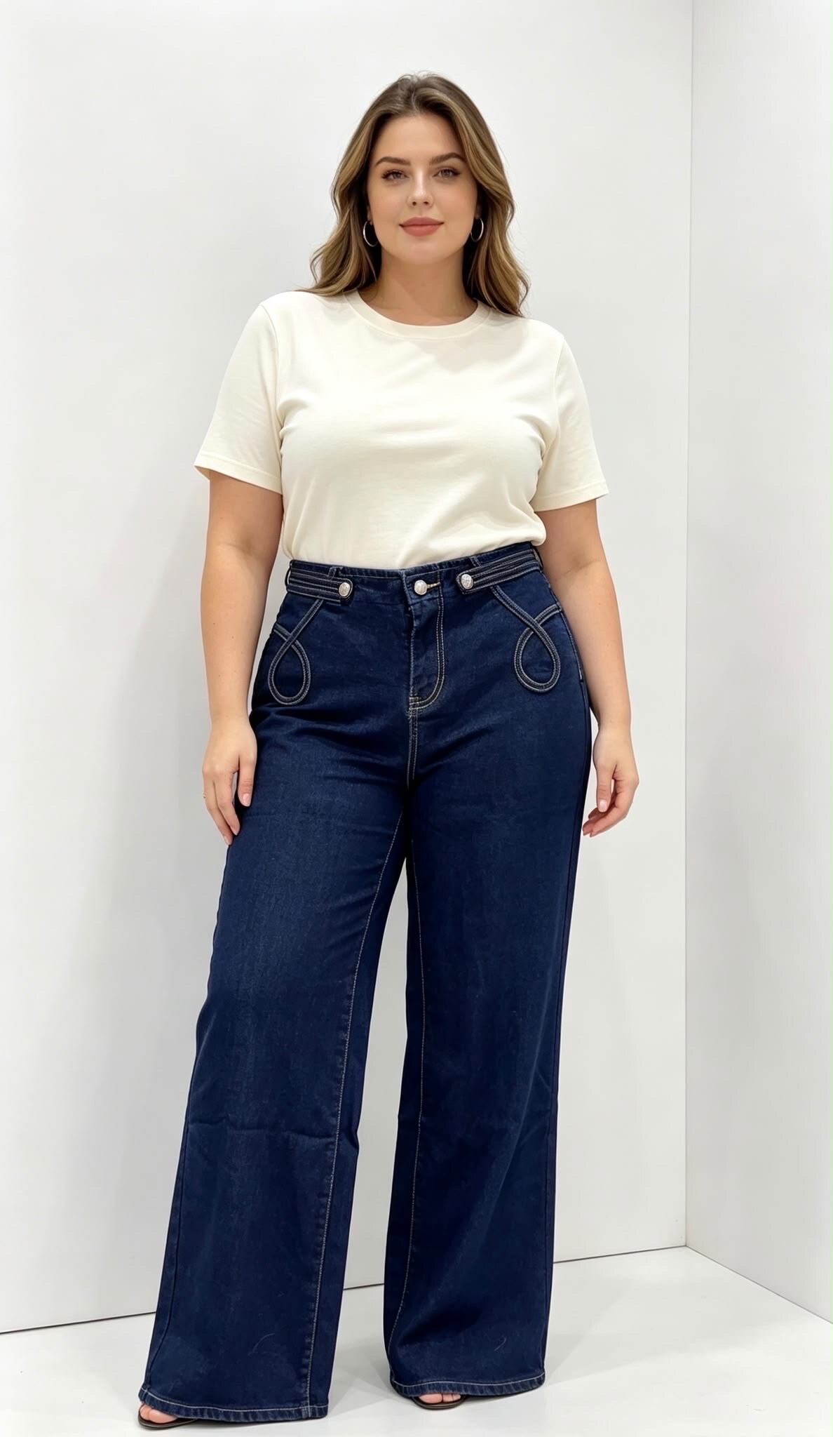 Mayorista MINA ROSA Grande Taille - Vaqueros
