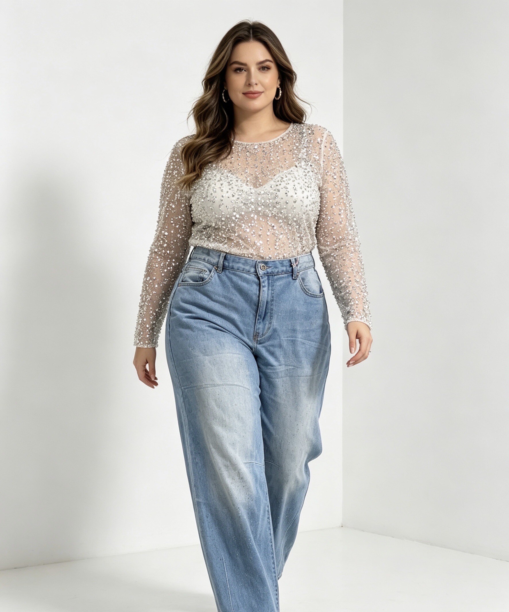Mayorista MINA ROSA Grande Taille - Vaqueros