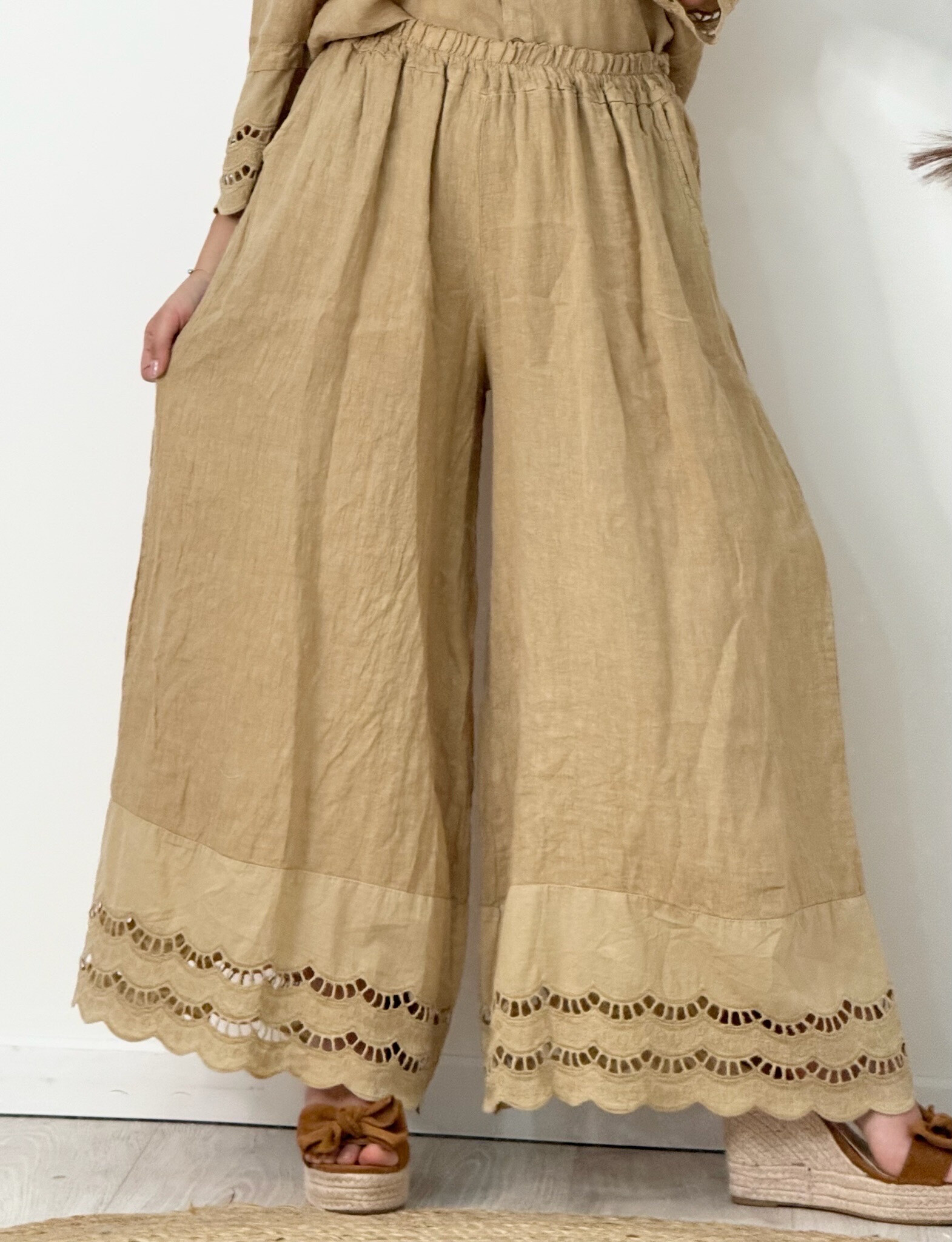 Grossiste MINA ROSA Grande Taille - Pantalon