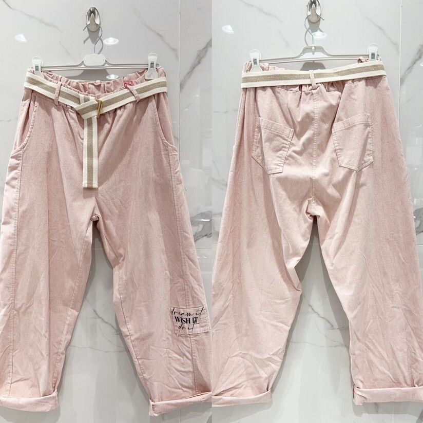 Mayorista MINA ROSA Grande Taille - Pantalones de terciopelo