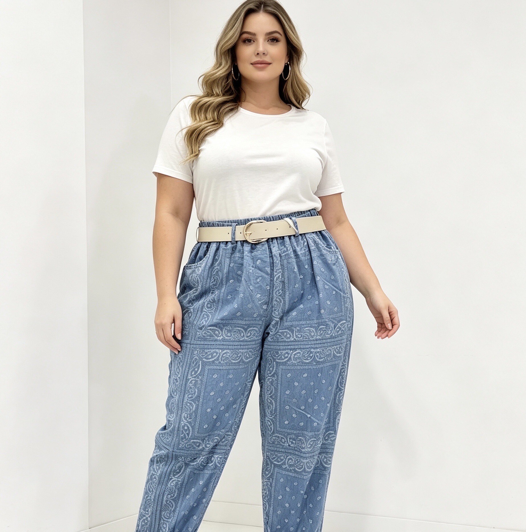 Mayorista MINA ROSA Grande Taille - Pantalones