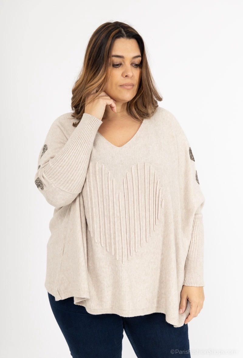 Grossista MINA ROSA Grande Taille - MAGLIONE