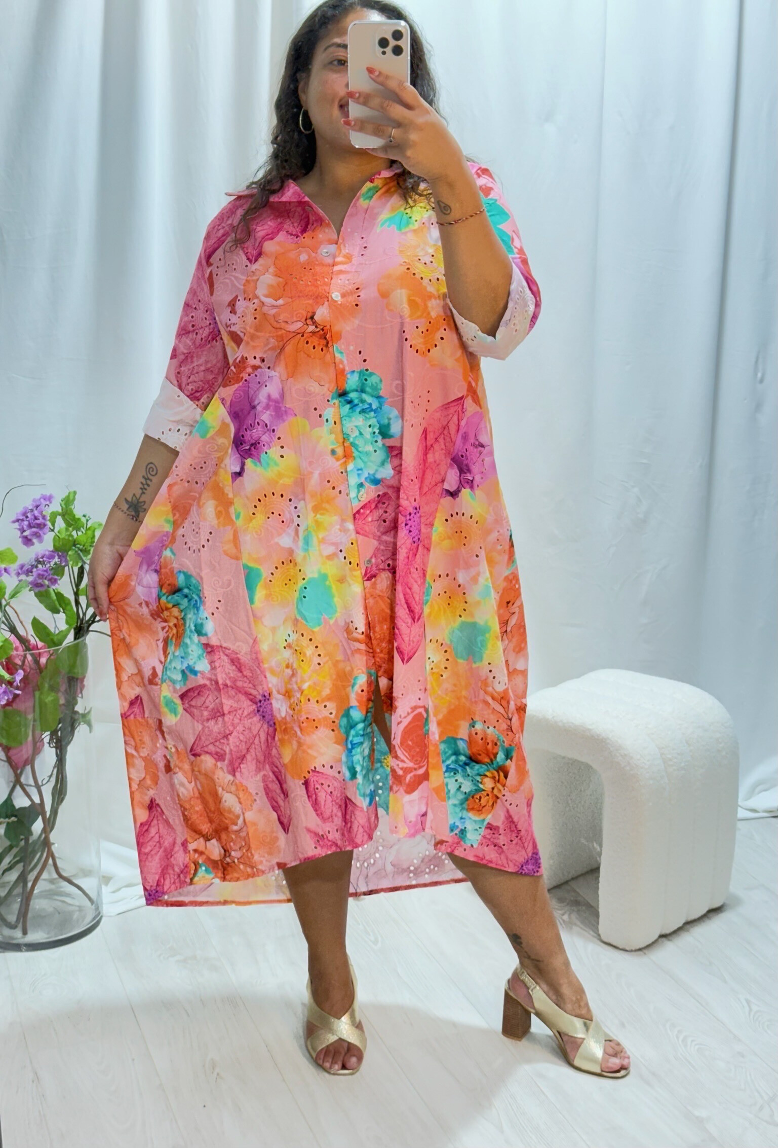Wholesaler MINA ROSA Grande Taille - dresses