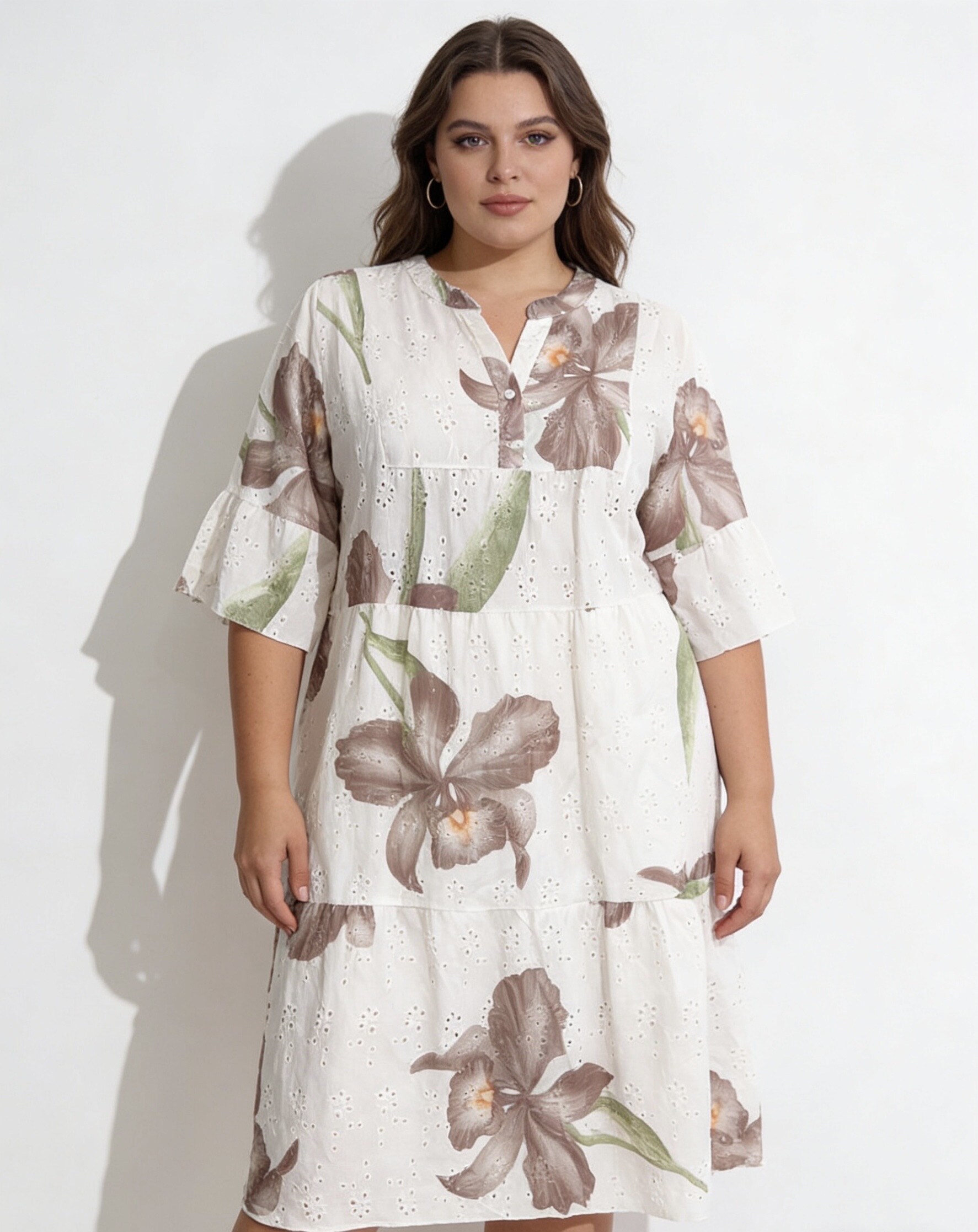 Mayorista MINA ROSA Grande Taille - Vestido