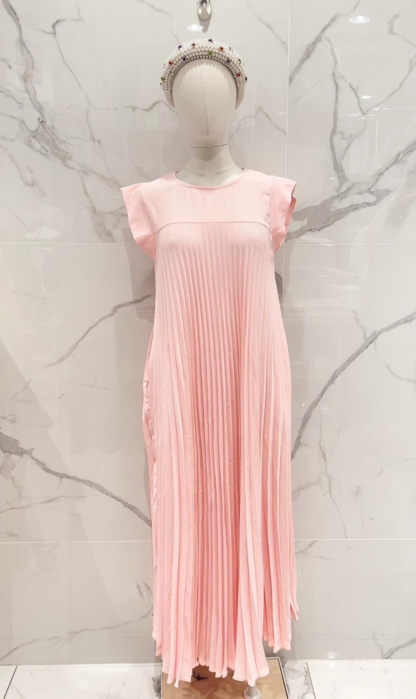 Mayorista MINA ROSA Grande Taille - Vestidos plisados