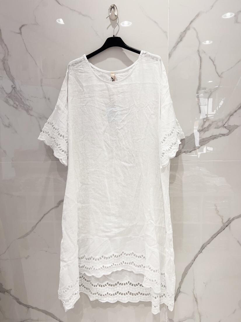 Grossiste MINA ROSA Grande Taille - robes LIN