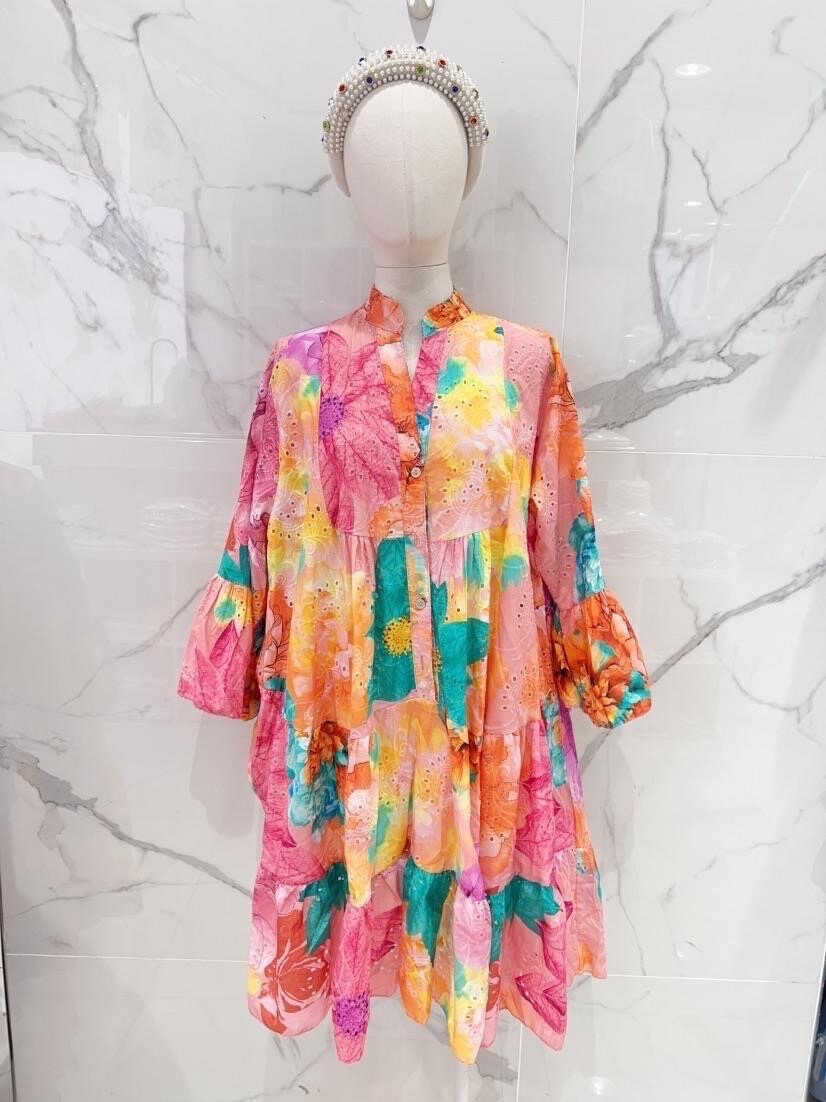 Mayorista MINA ROSA Grande Taille - VESTIDO
