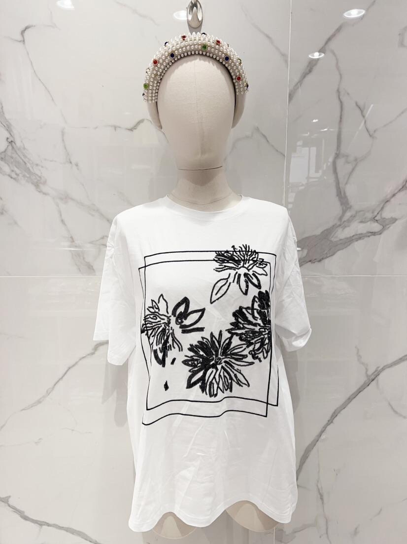 Grossiste MINA ROSA Grande Taille - tshirt