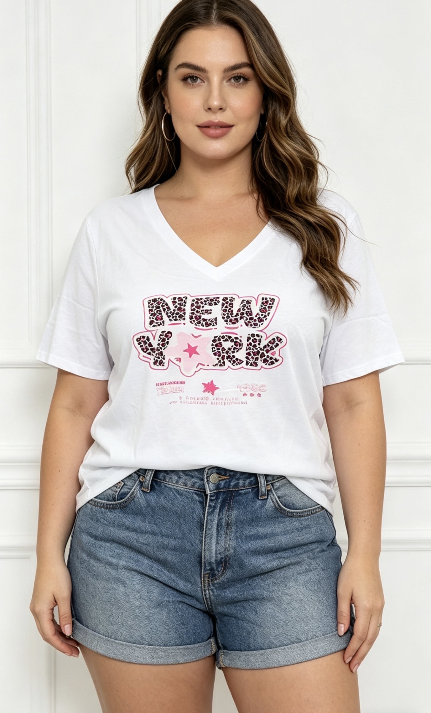 Mayorista MINA ROSA Grande Taille - Camiseta