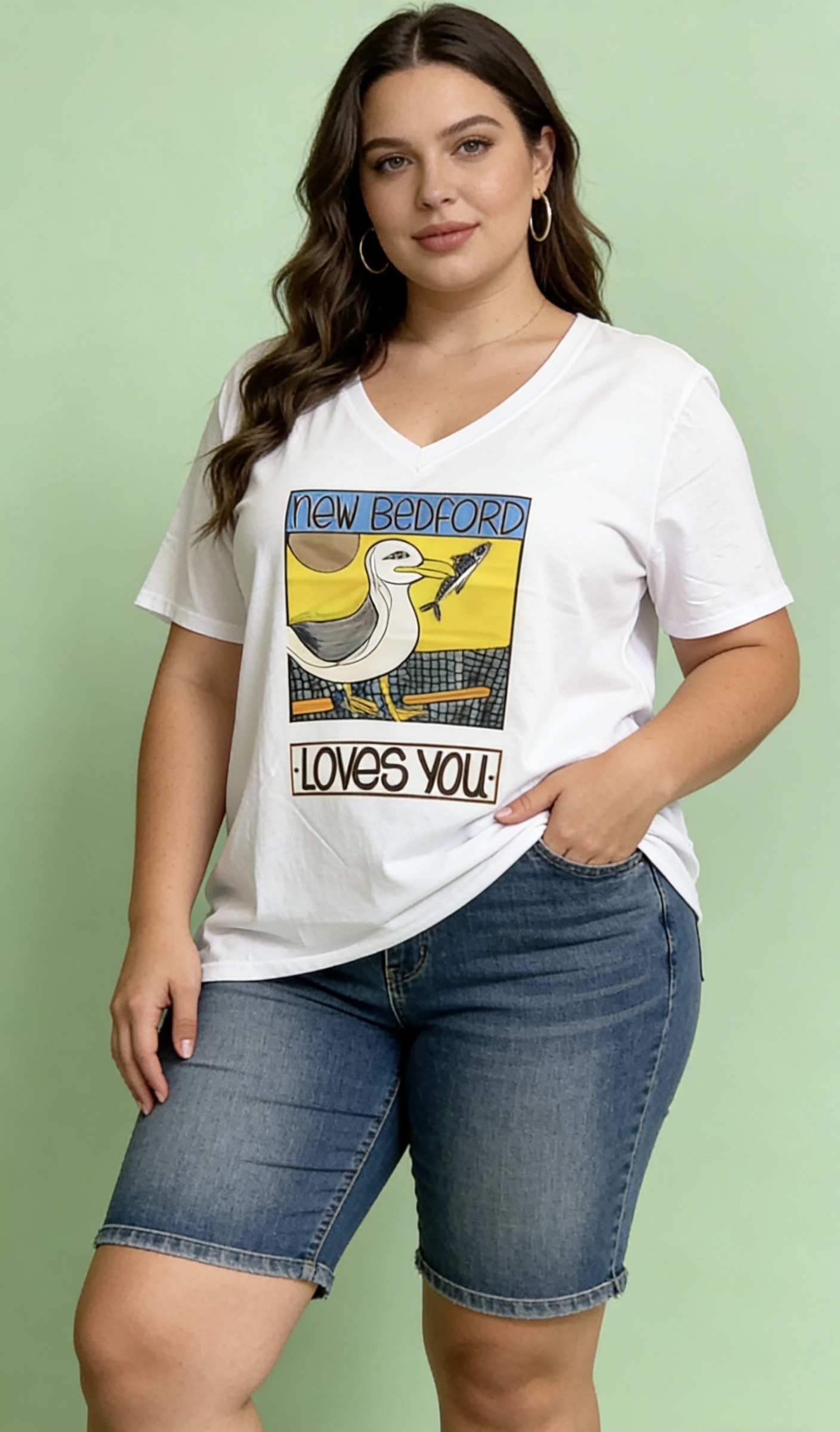 Mayorista MINA ROSA Grande Taille - Camiseta
