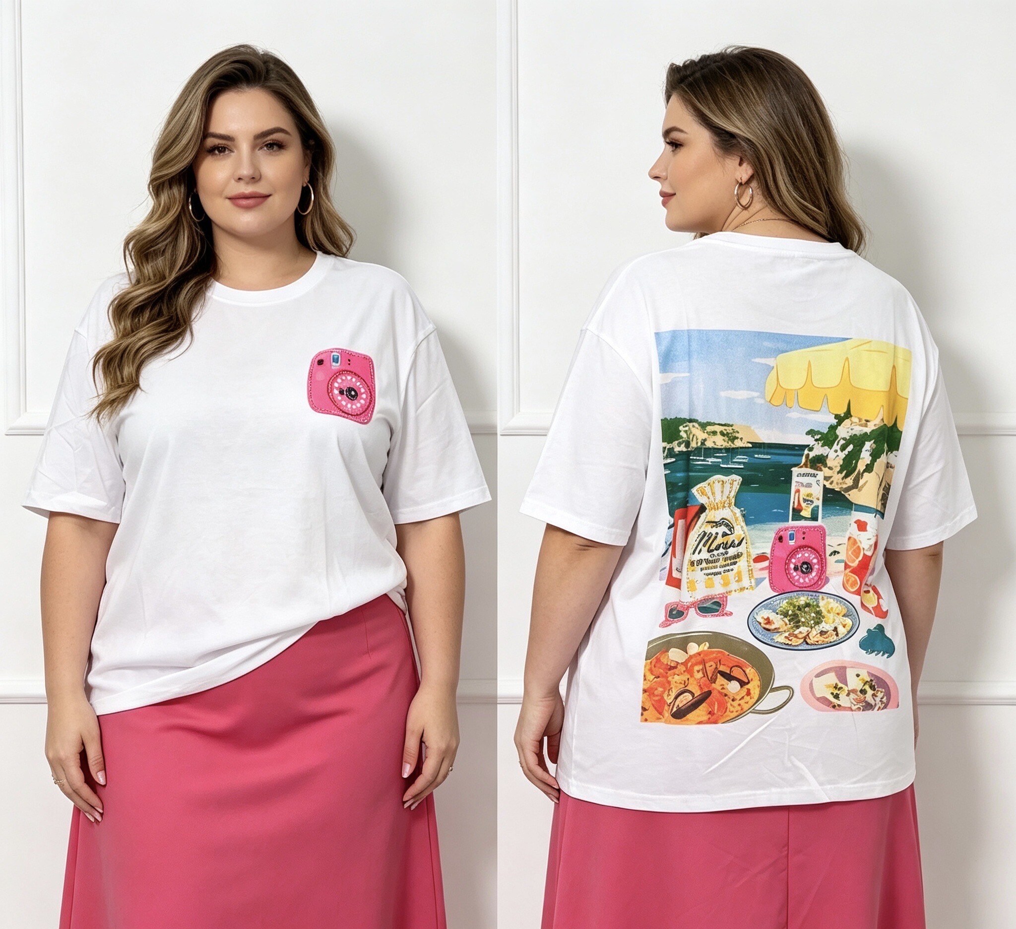 Mayorista MINA ROSA Grande Taille - Camiseta