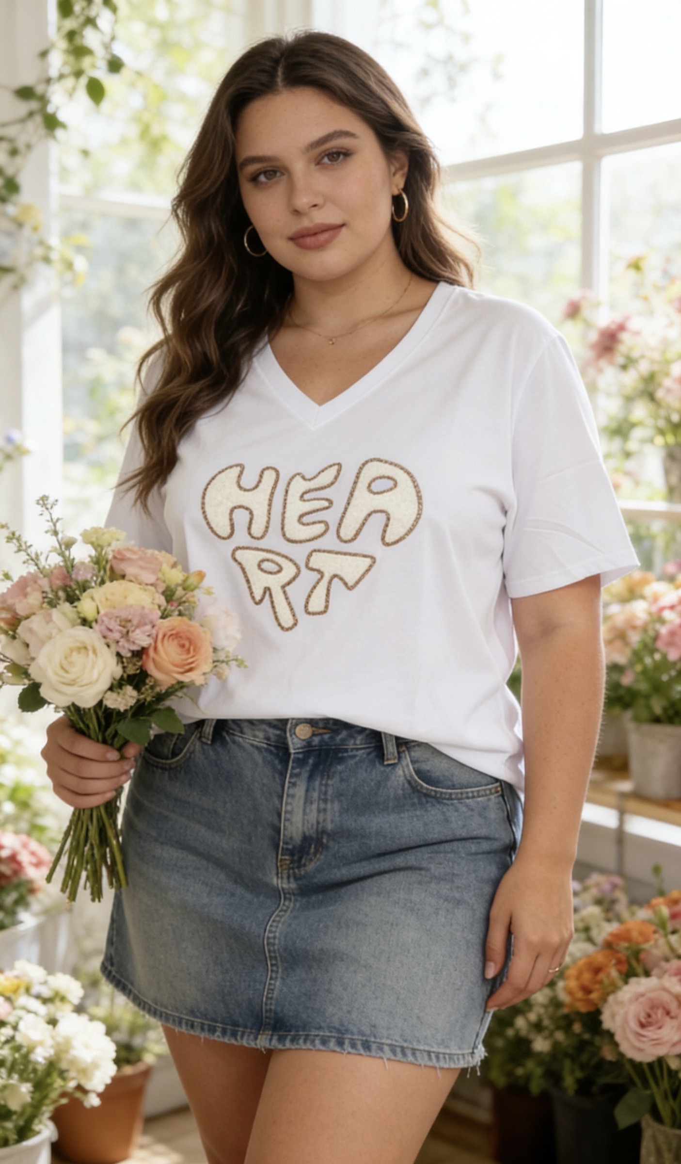 Mayorista MINA ROSA Grande Taille - Camiseta