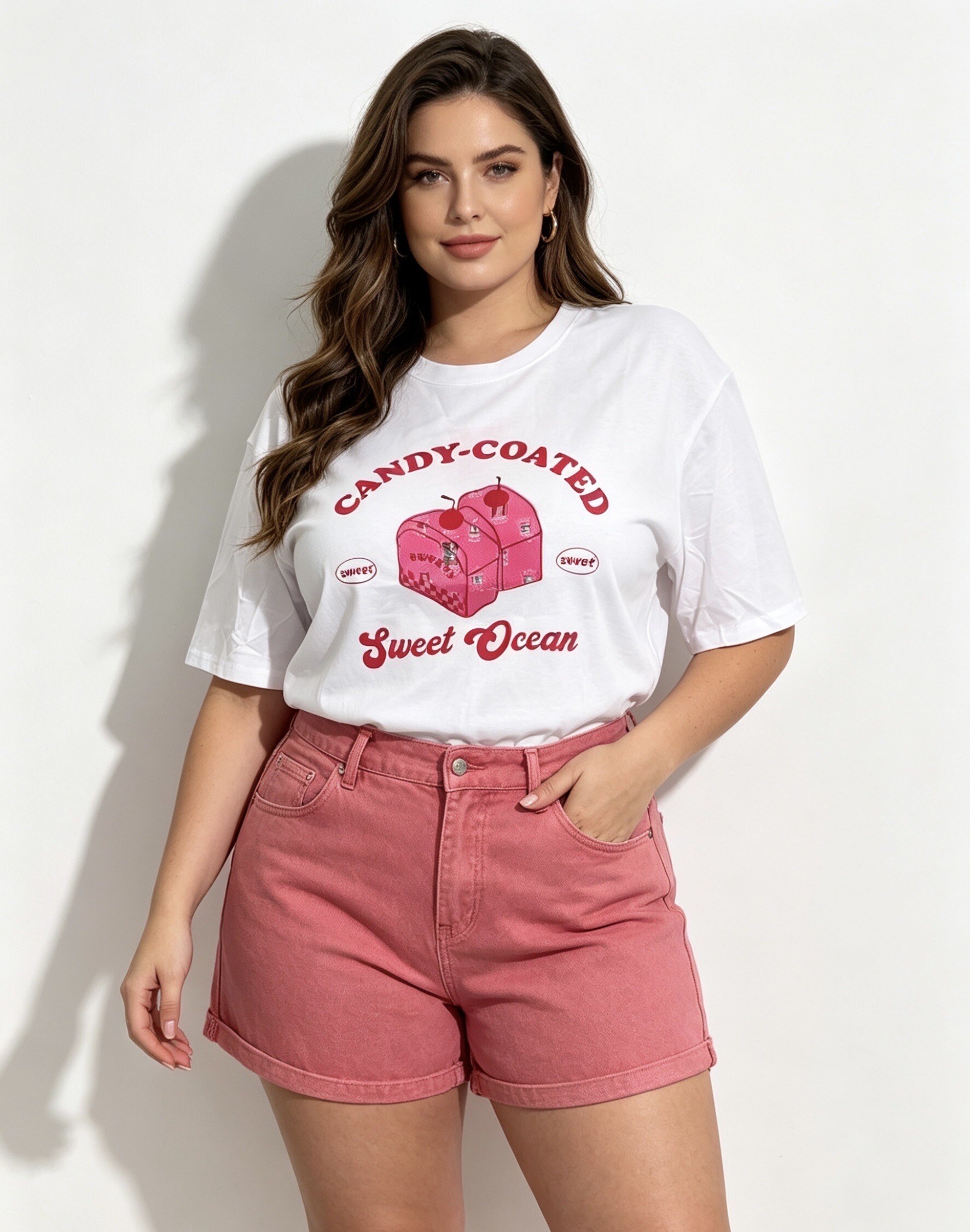 Mayorista MINA ROSA Grande Taille - Camiseta
