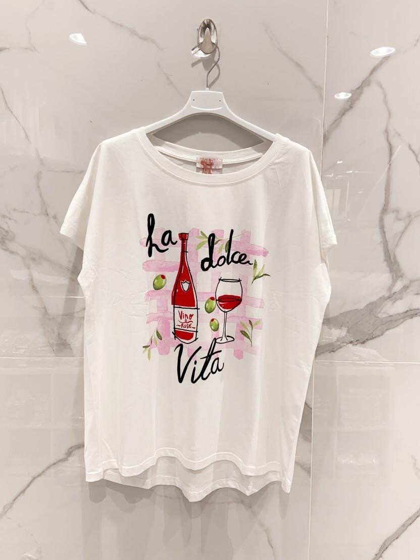 Grossiste MINA ROSA Grande Taille - t-shirt