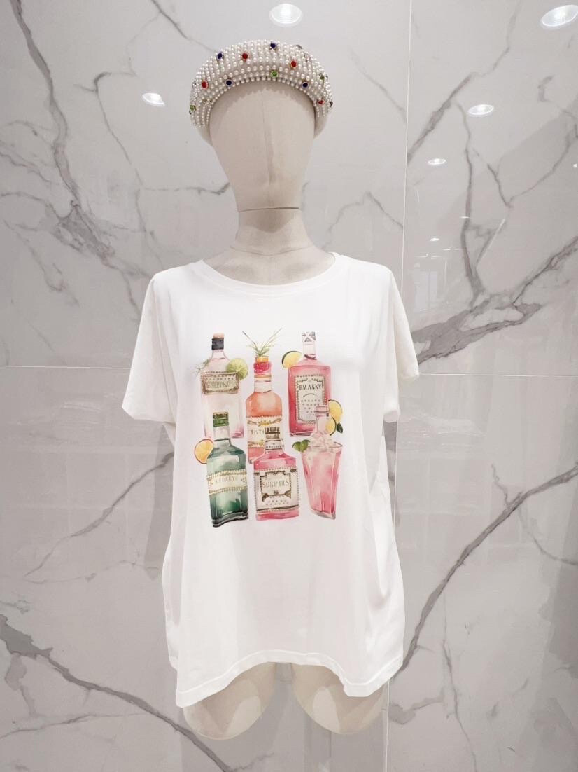 Grossiste MINA ROSA Grande Taille - t-shirt