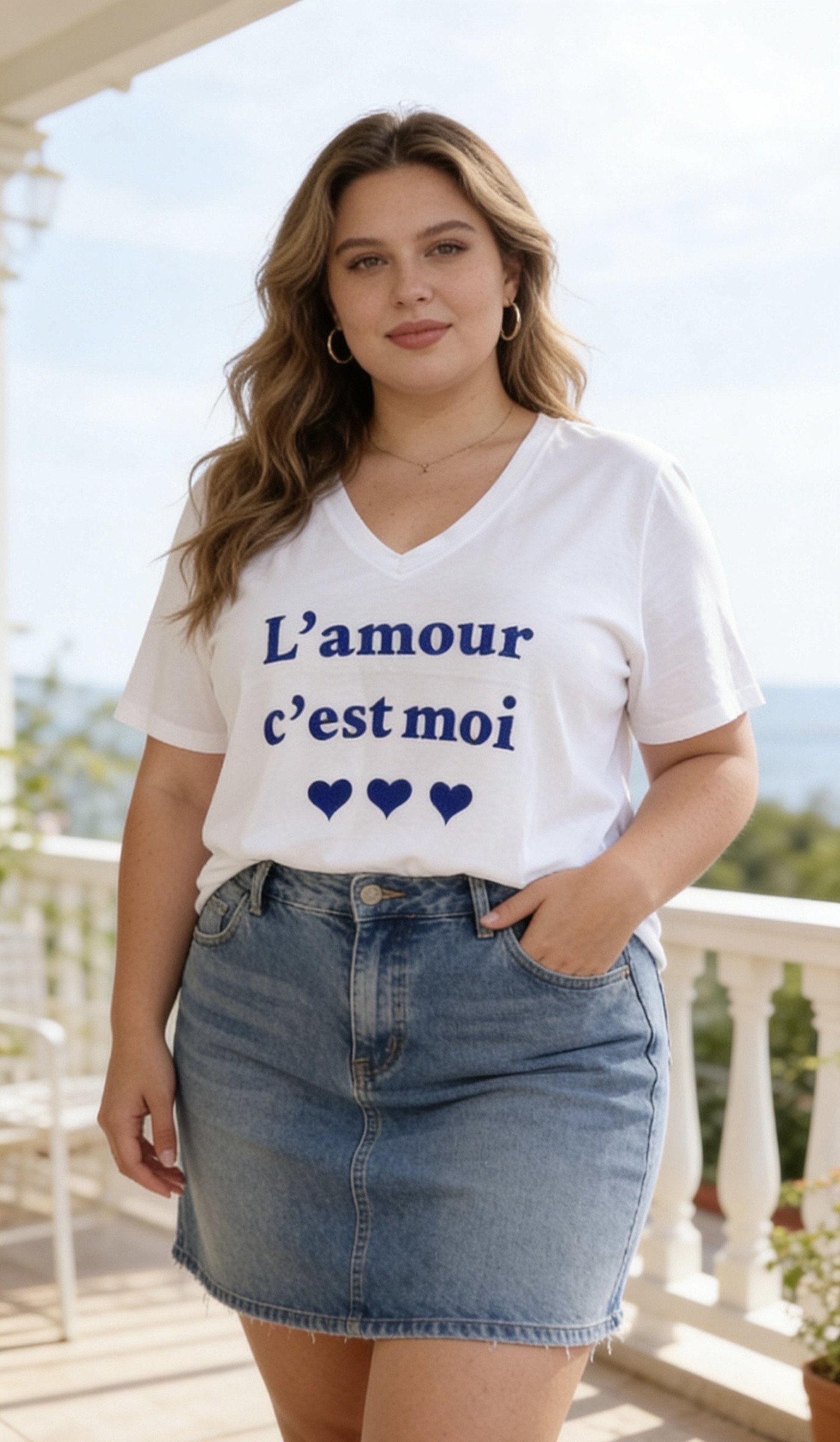Mayorista MINA ROSA Grande Taille - Camiseta
