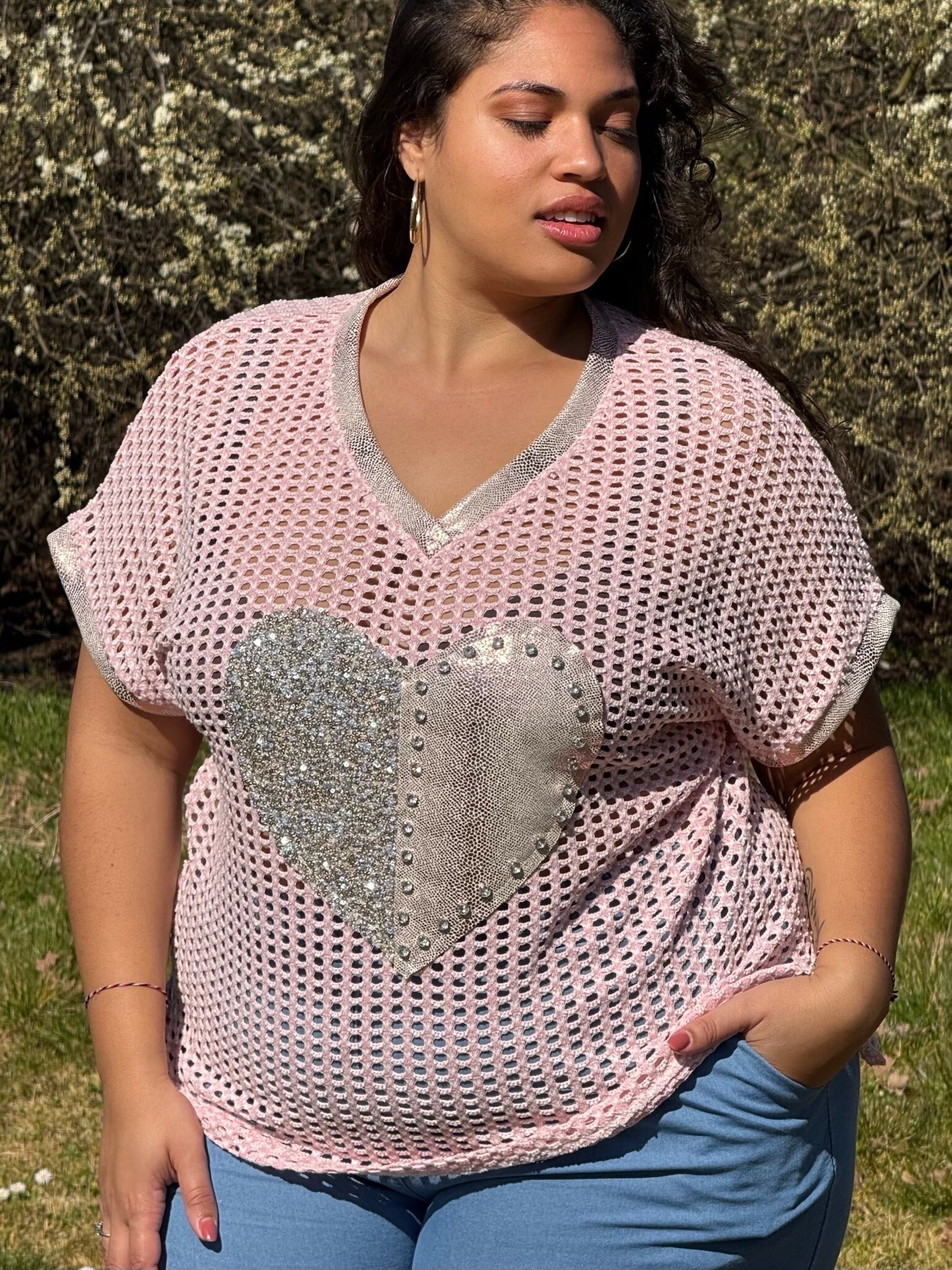 Grossiste MINA ROSA Grande Taille - top