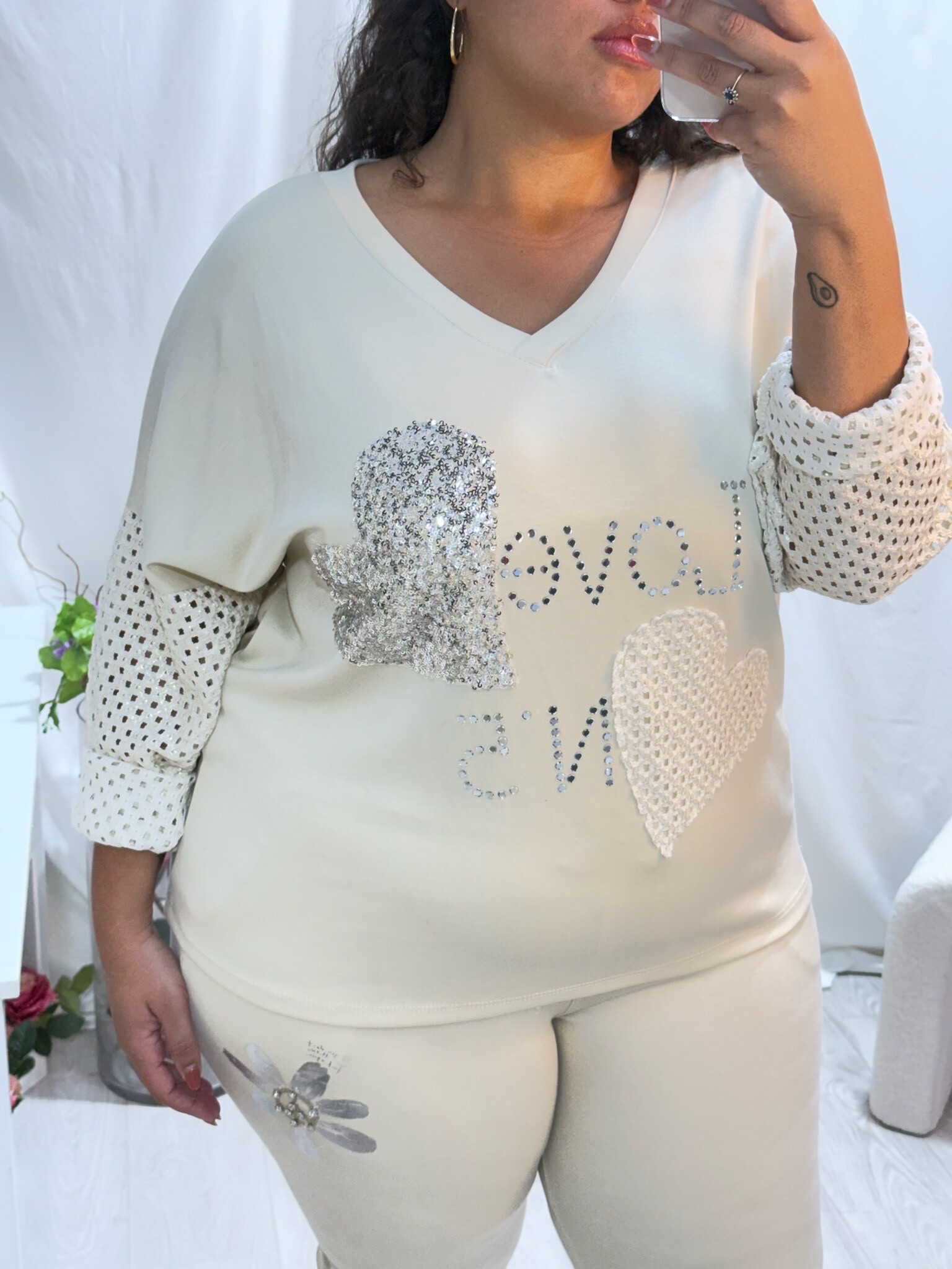 Grossiste MINA ROSA Grande Taille - top