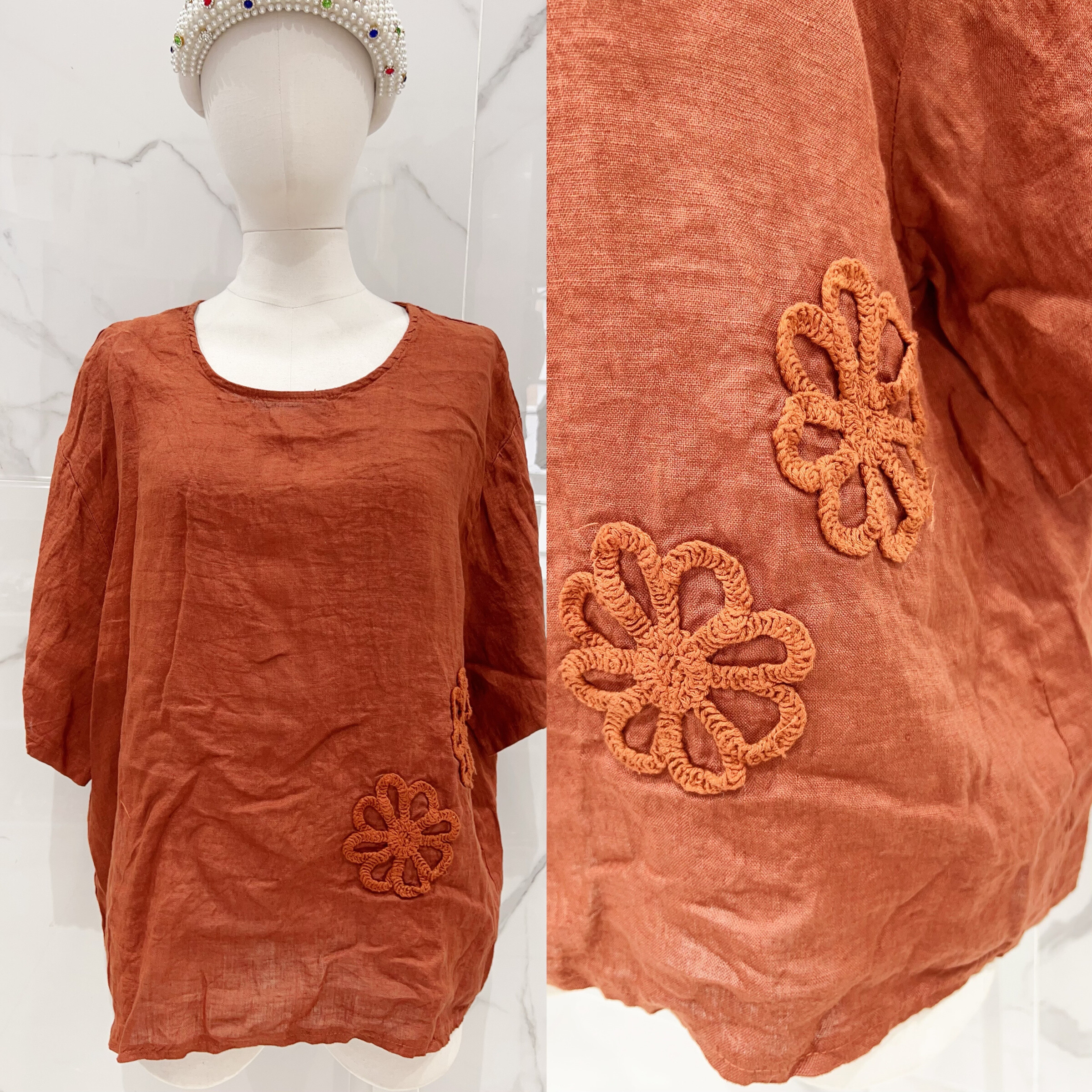 Grossista MINA ROSA Grande Taille - Tops