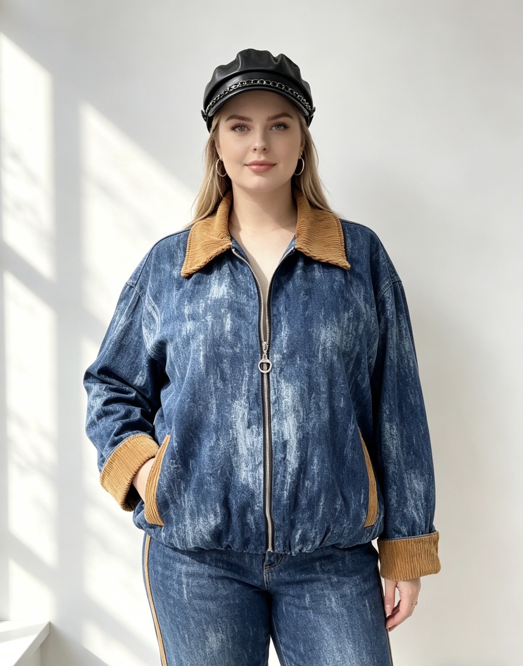 Mayorista MINA ROSA Grande Taille - Chaqueta