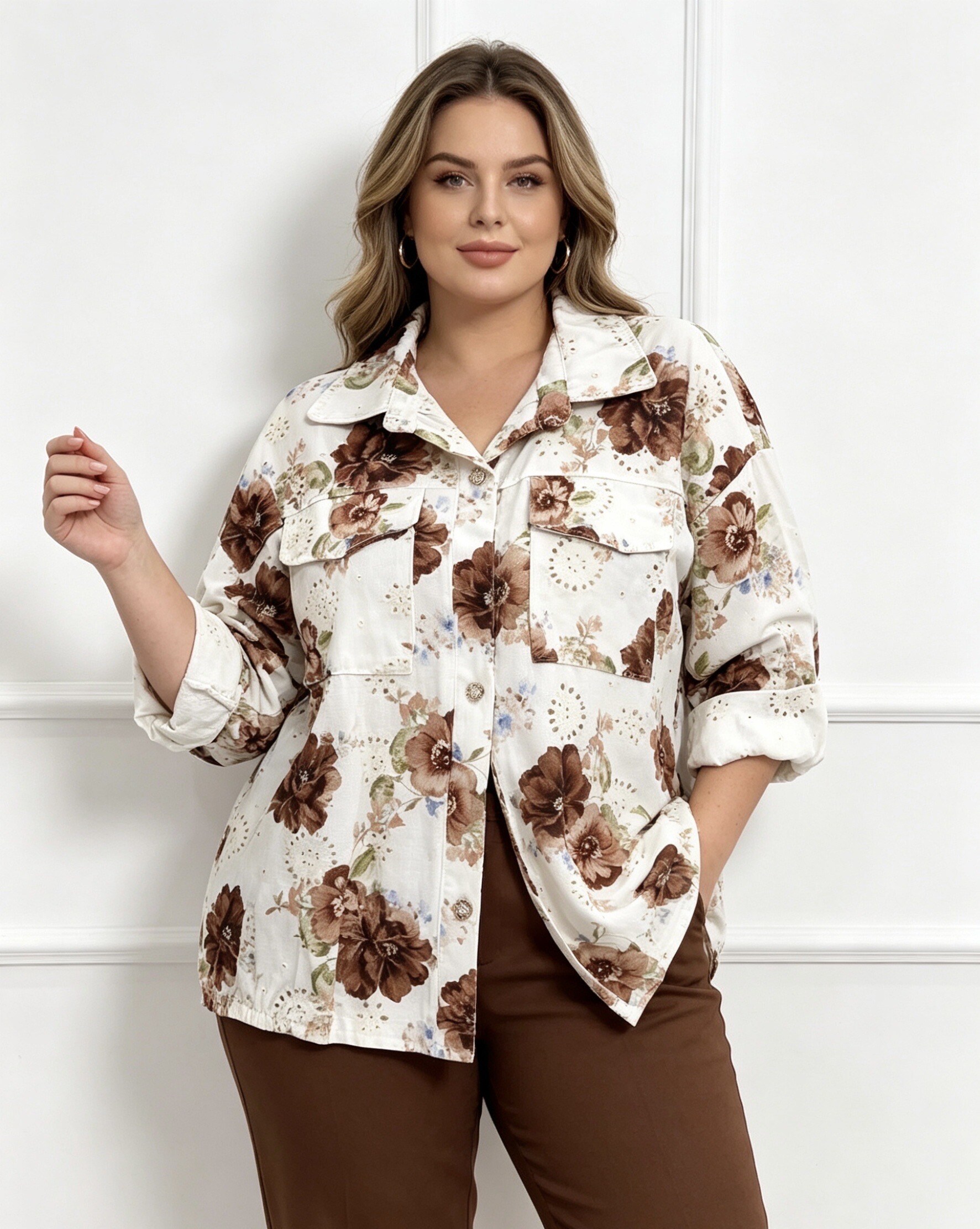 Mayorista MINA ROSA Grande Taille - Chaqueta