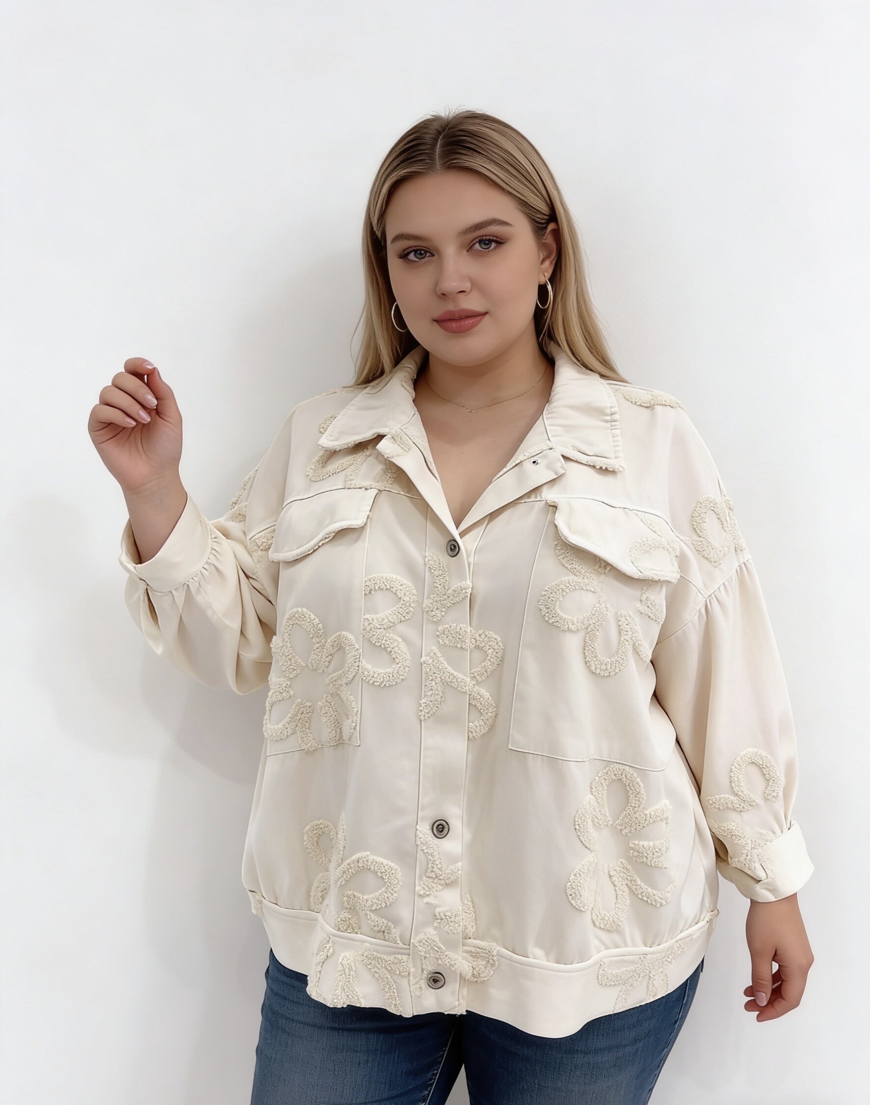 Mayorista MINA ROSA Grande Taille - Chaqueta