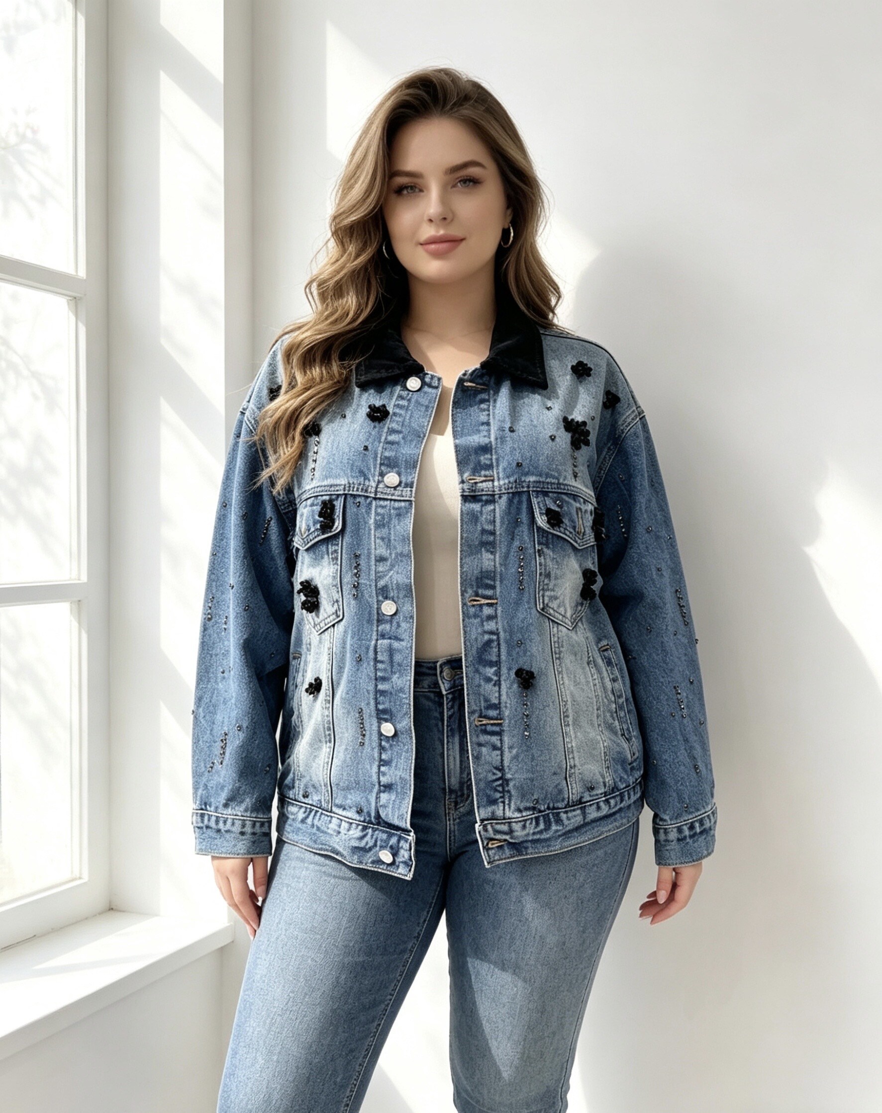 Mayorista MINA ROSA Grande Taille - Chaqueta
