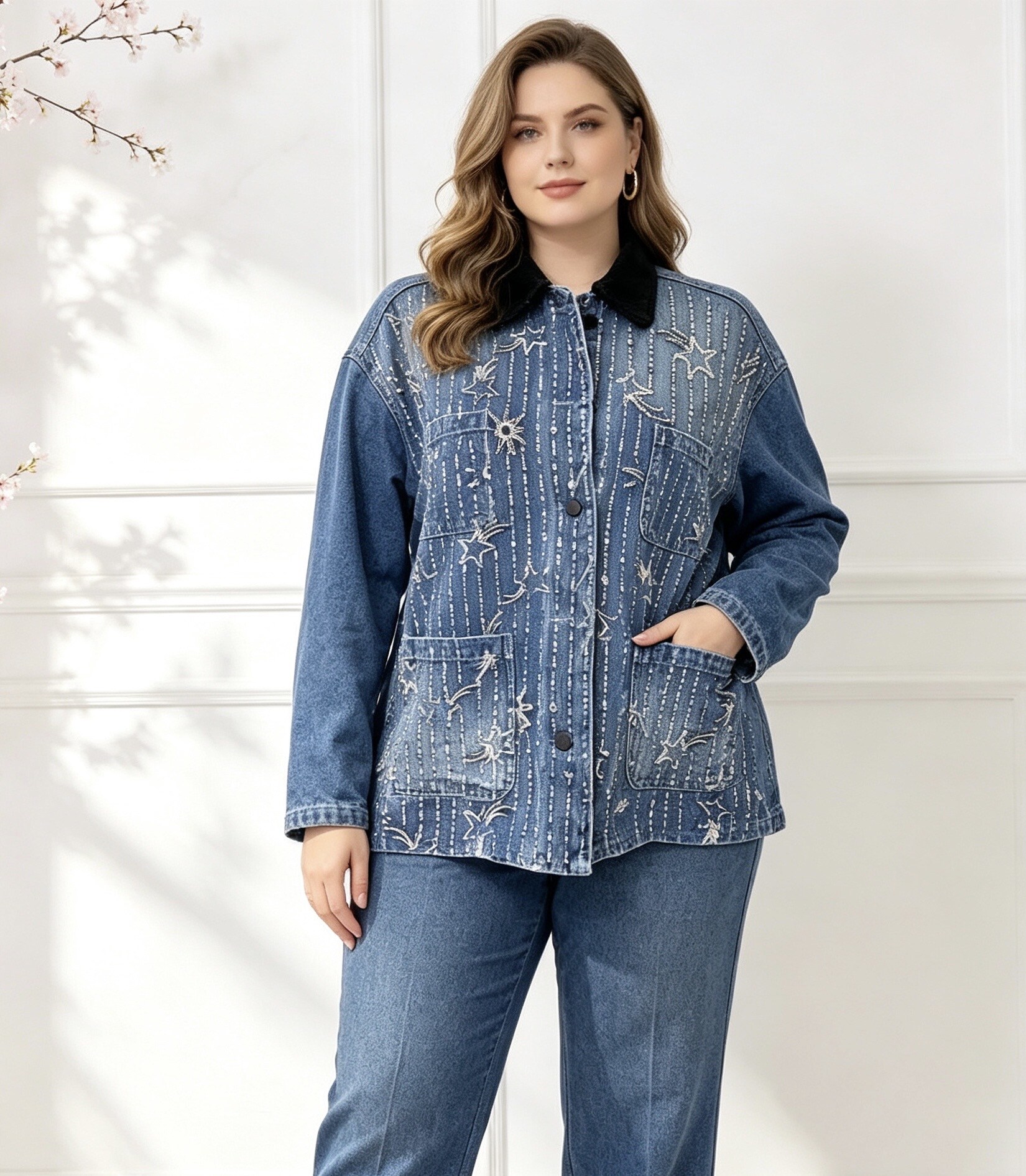Mayorista MINA ROSA Grande Taille - Chaqueta