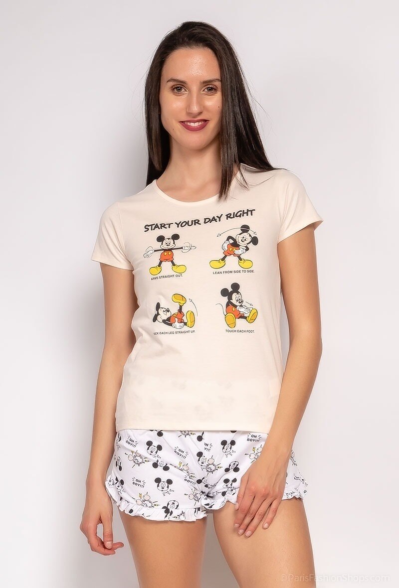 Großhändler Minnie - Kurzpyjama-Set mit Shorts + T-Shirt MINNIE
