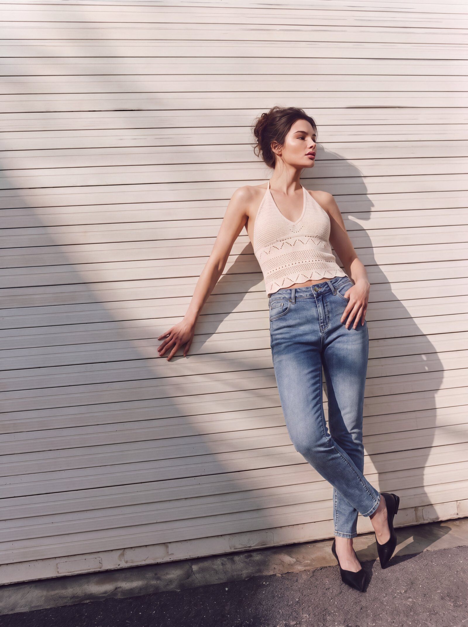 Grossiste Miss Anna - Jeans slim push up