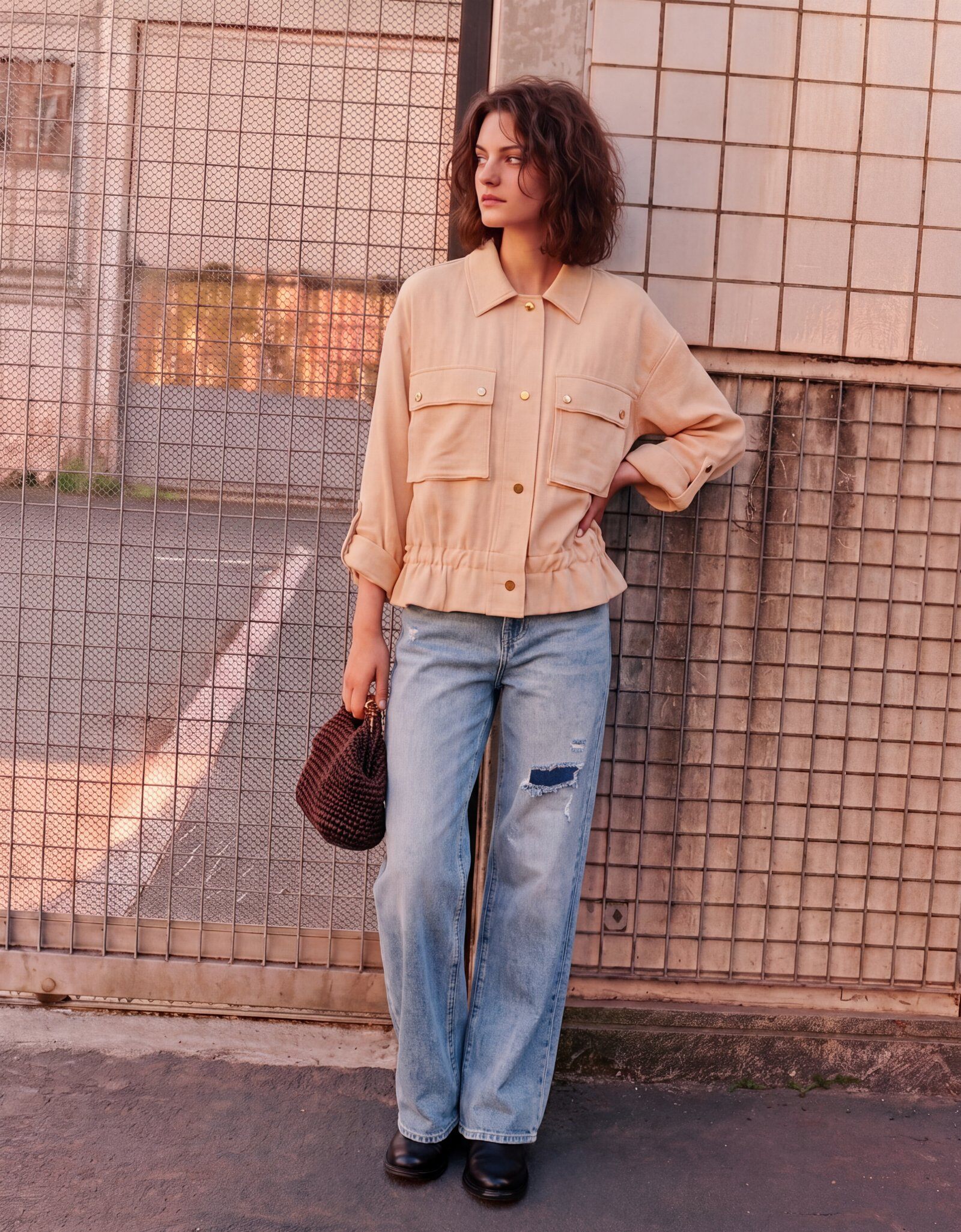 Grossiste Miss Anna - Jeans déchiré