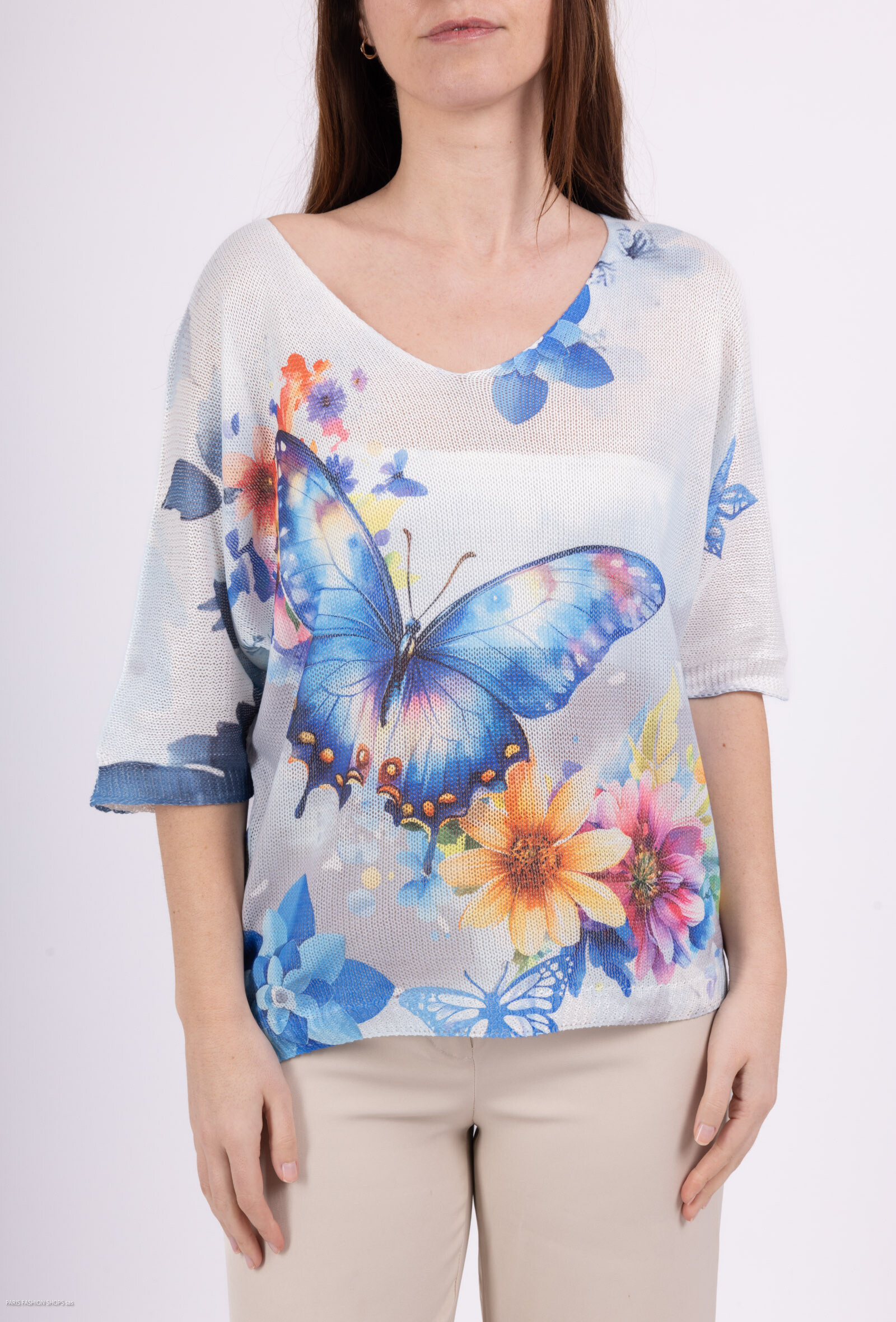 Wholesaler Miss Azur - High mesh - Light mesh printed.
